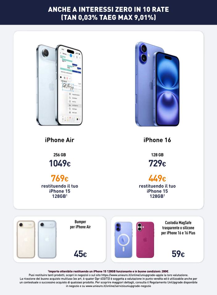 unieuro - Volantino Unieuro - Speciale Apple valido dal 20/03/2026 al 27/03/2026 - page: 10