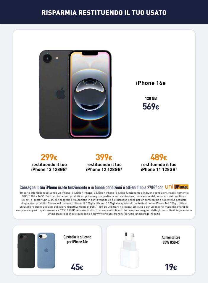 unieuro - Volantino Unieuro - Speciale Apple valido dal 20/03/2026 al 27/03/2026 - page: 11