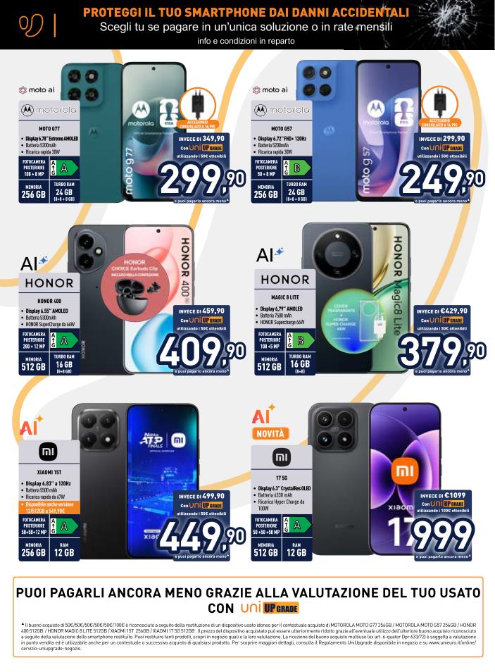 unieuro - Volantino Unieuro valido dal 20/03/2026 al 02/04/2026 - page: 15