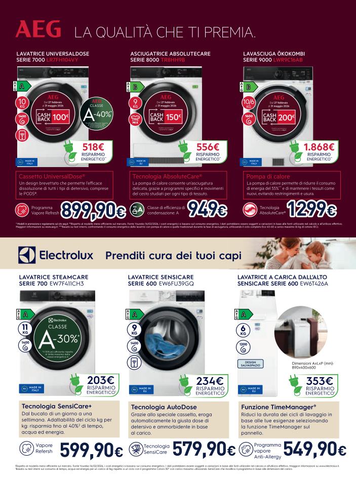 unieuro - Volantino Unieuro valido dal 20/03/2026 al 02/04/2026 - page: 47