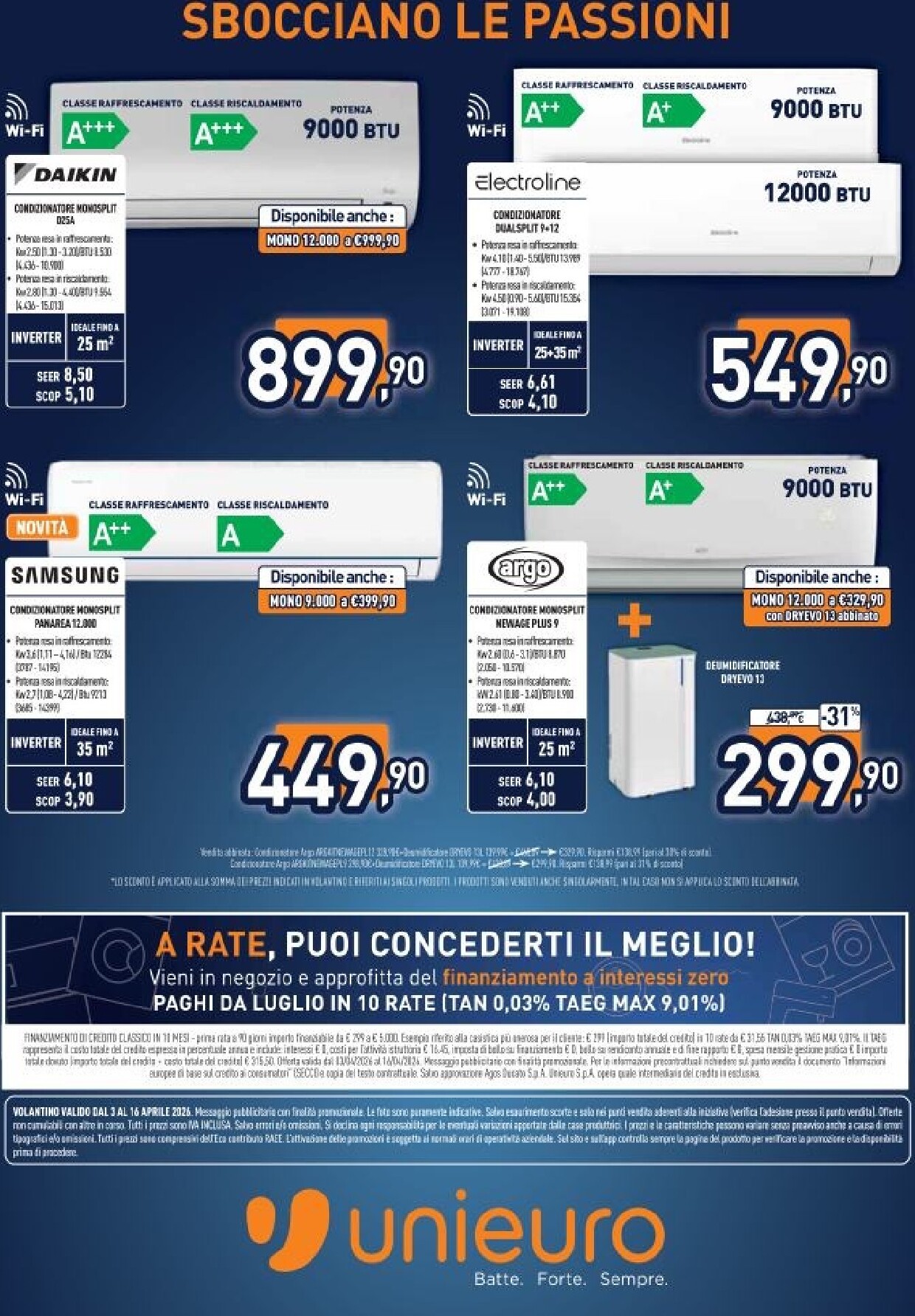 unieuro - Volantino Unieuro valido dal 03/04/2026 al 16/04/2026 - page: 41