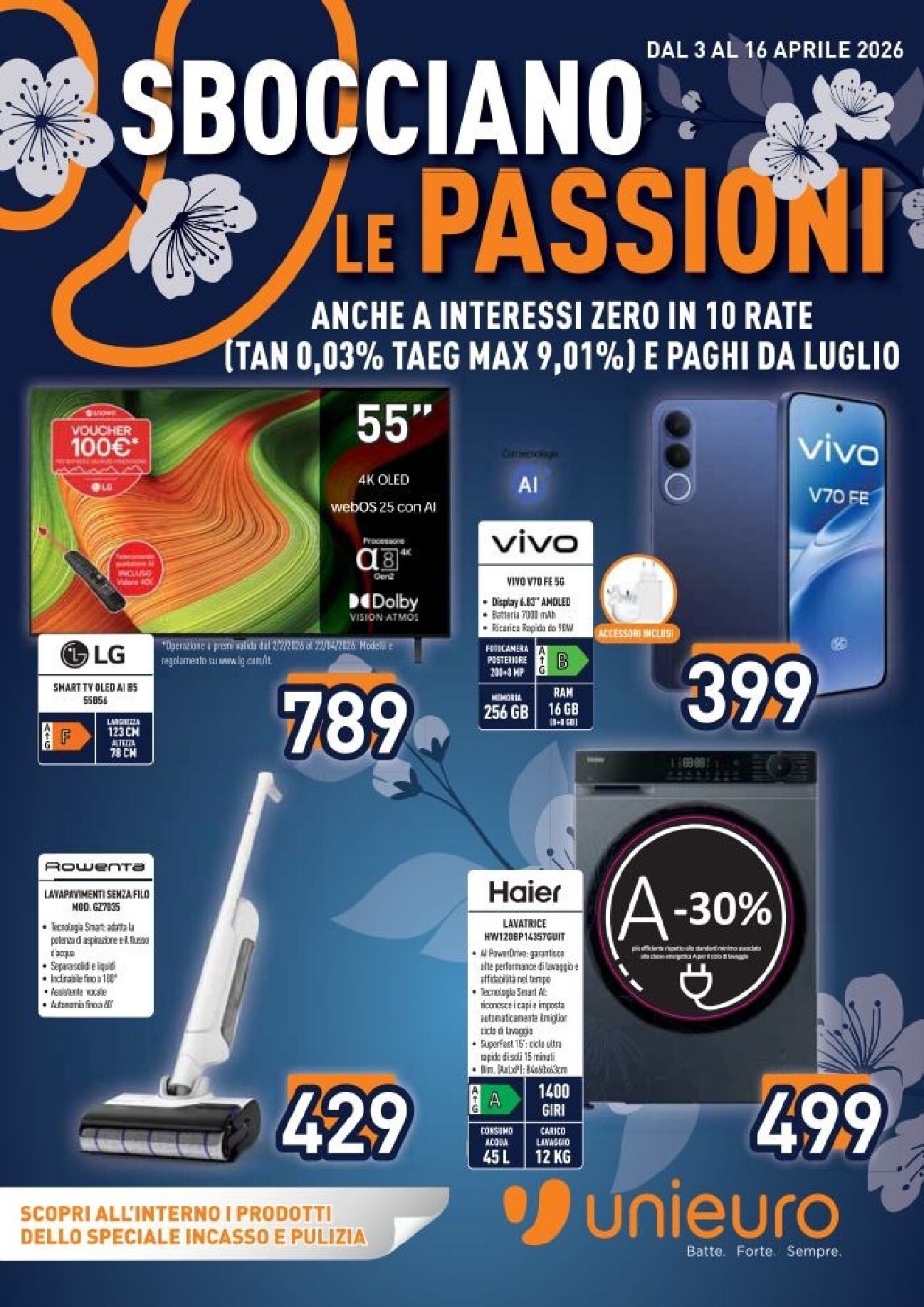 unieuro - Volantino Unieuro valido dal 03/04/2026 al 16/04/2026