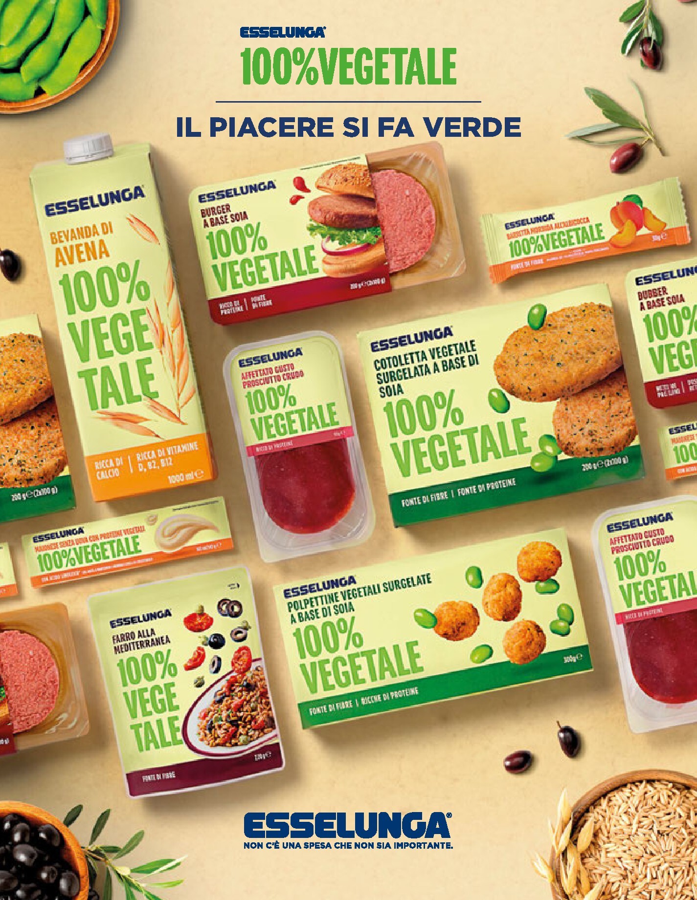 esselunga - Volantino attuale di Esselunga - 100% Vegetale valido dal lunedì 08/06/2026 al mercoledì 17/06/2026