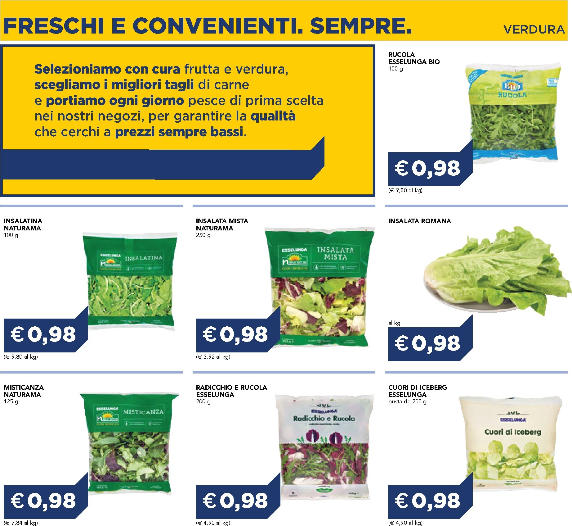 esselunga - Volantino attuale di Esselunga - Freschi e Convenienti. Sempre. valido dal mercoledì 01/07/2026 al lunedì 31/08/2026 - page: 2