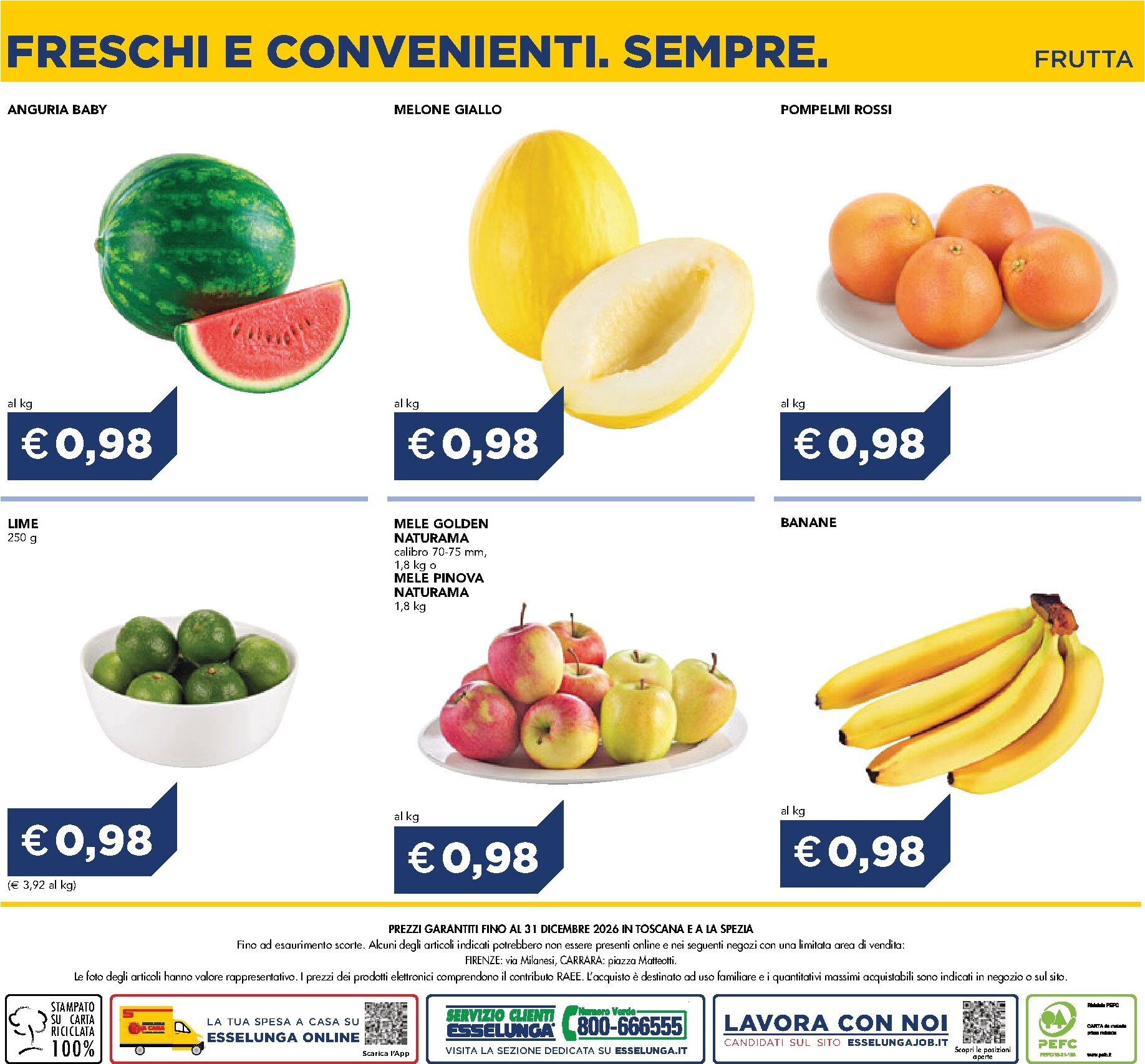 esselunga - Volantino attuale di Esselunga - Freschi e Convenienti. Sempre. valido dal mercoledì 01/07/2026 al lunedì 31/08/2026 - page: 8