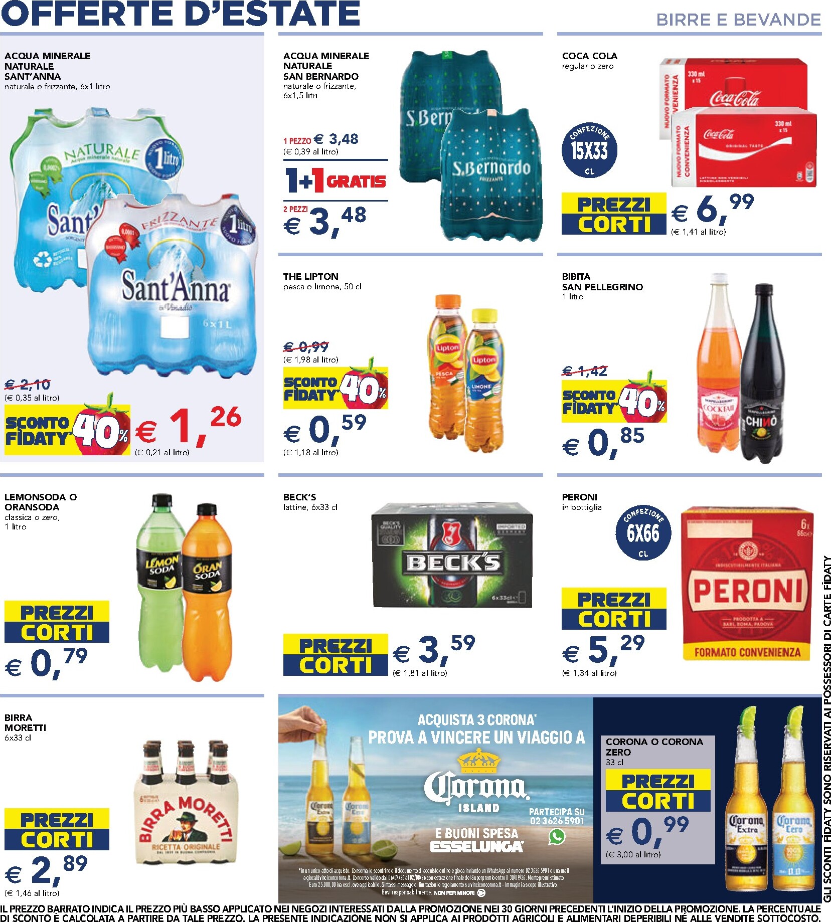 esselunga - Volantino attuale di Esselunga - Offerte d'estate valido dal giovedì 16/07/2026 al mercoledì 29/07/2026 - page: 6