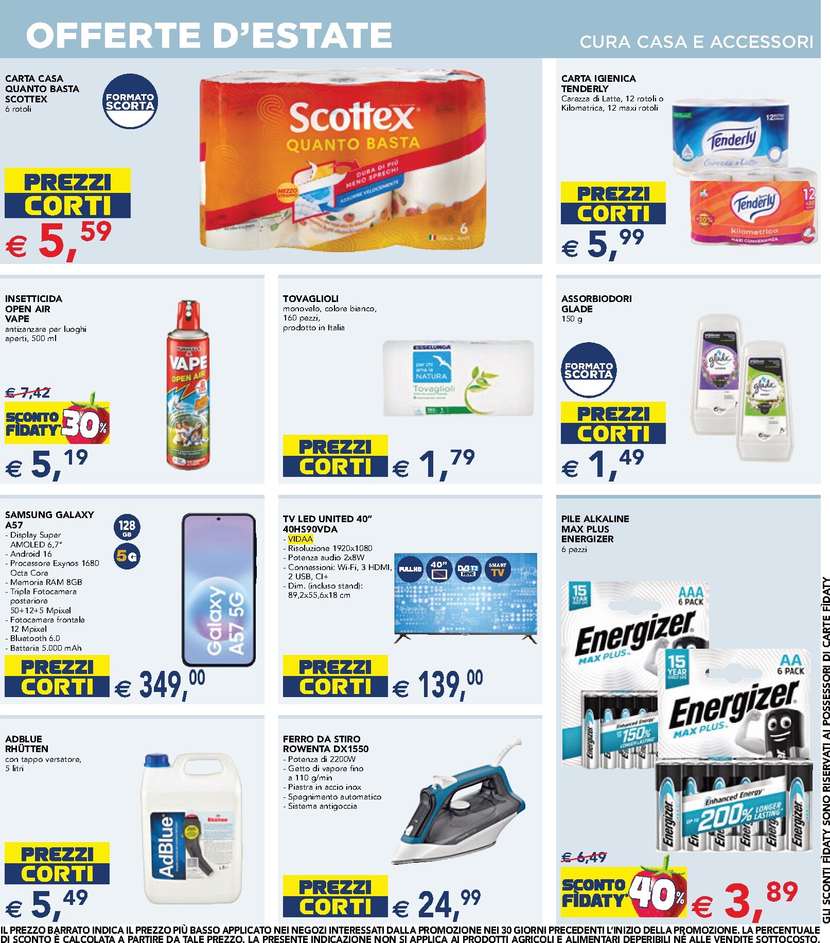 esselunga - Volantino attuale di Esselunga - Offerte d'estate valido dal giovedì 16/07/2026 al mercoledì 29/07/2026 - page: 13