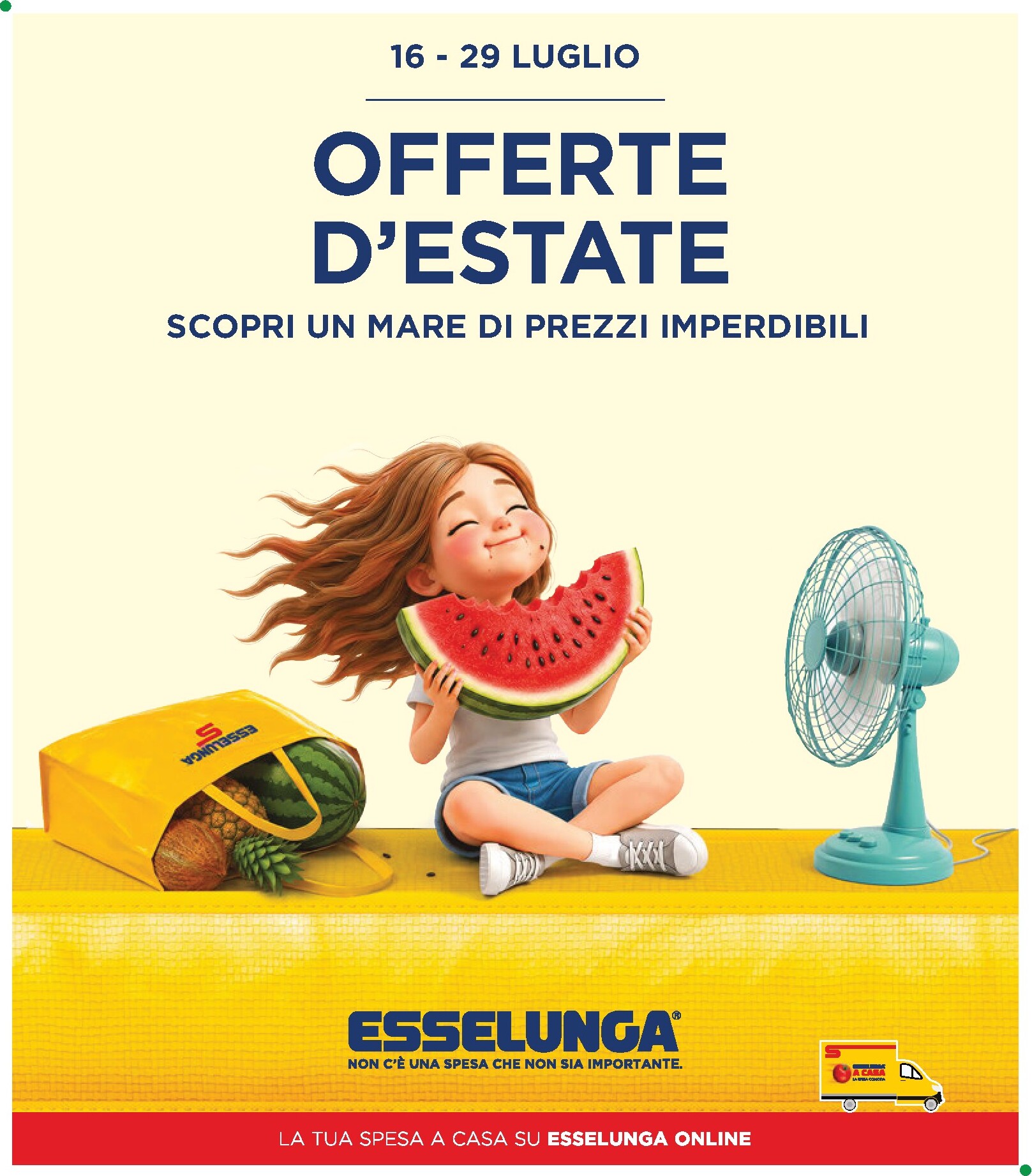 esselunga - Volantino attuale di Esselunga - Offerte d'estate valido dal giovedì 16/07/2026 al mercoledì 29/07/2026