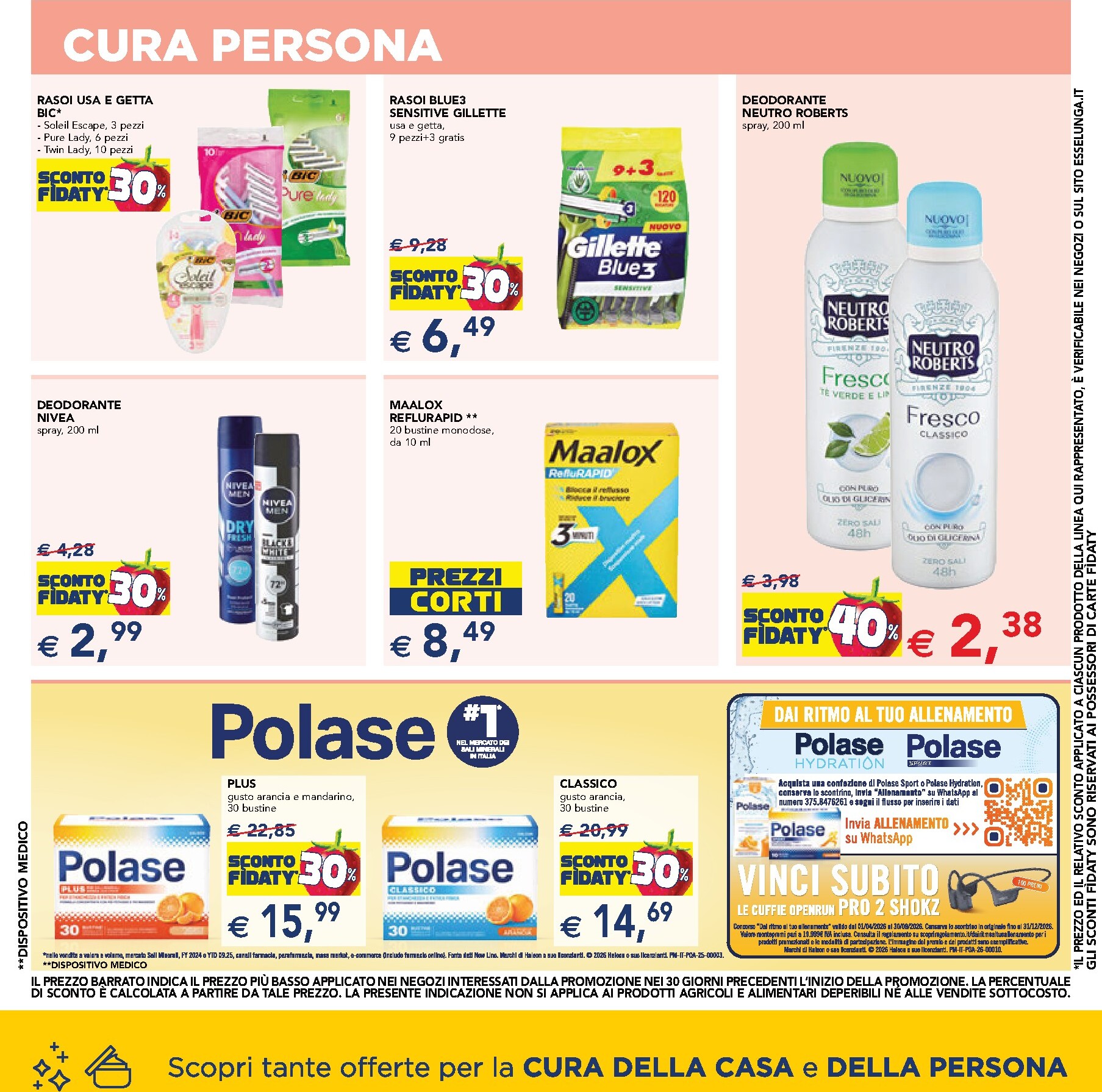 esselunga - Volantino attuale di Esselunga - Speciale Casa e Persona valido dal giovedì 30/07/2026 al mercoledì 12/08/2026 - page: 8