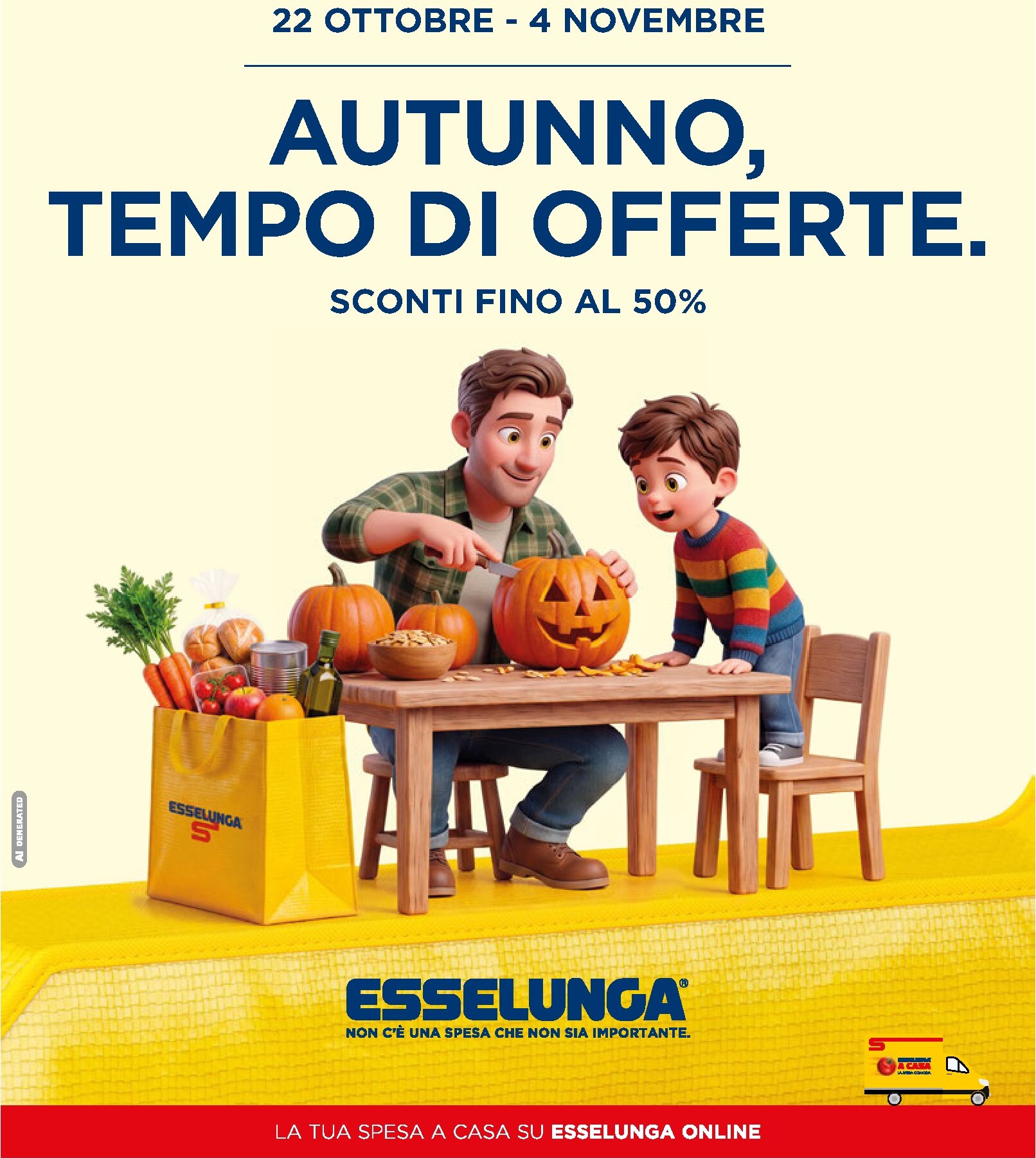 esselunga - Volantino attuale di Esselunga - Offerte d'Autunno valido dal giovedì 22/10/2026 al mercoledì 04/11/2026 - page: 1