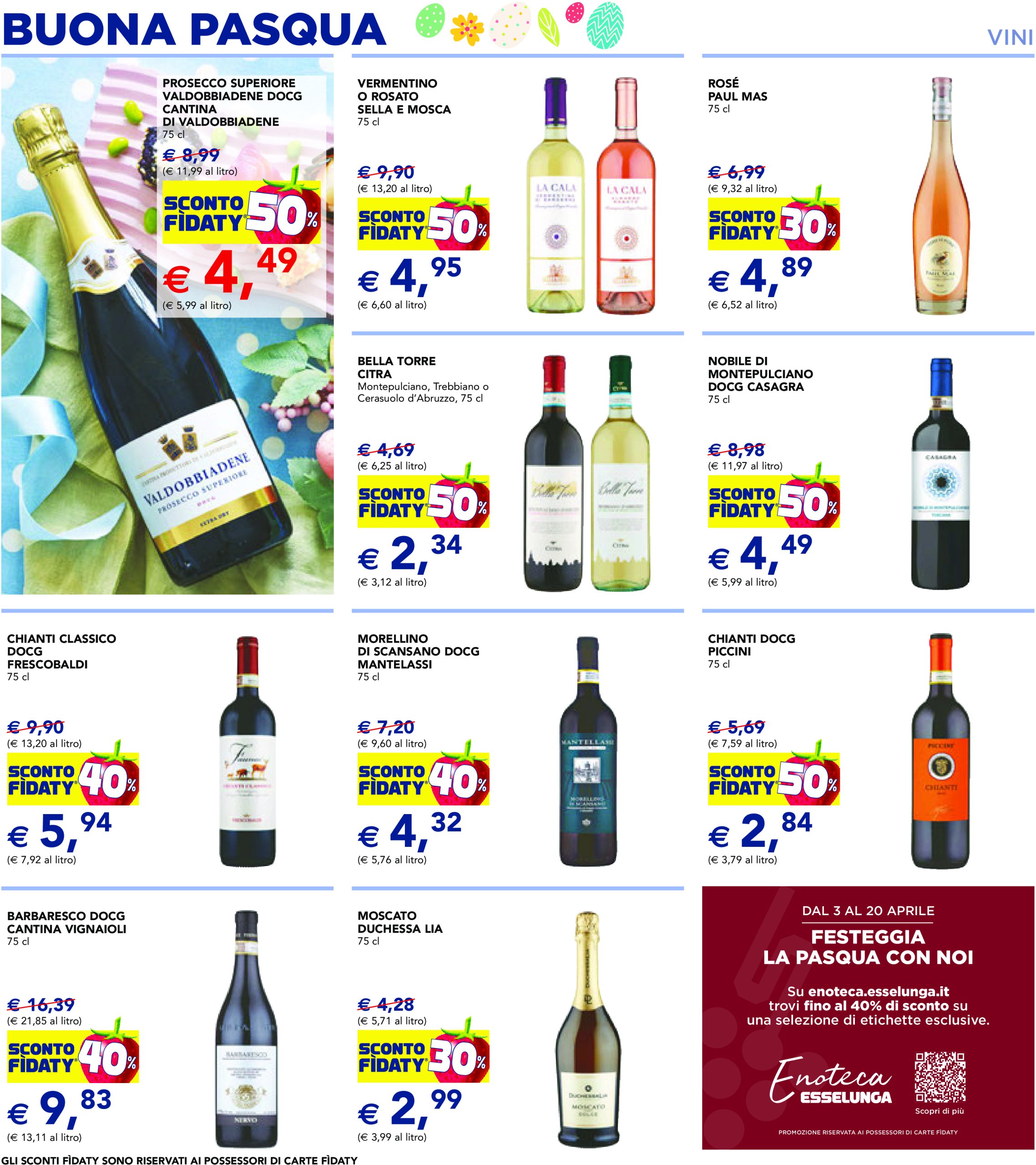 esselunga - Volantino Esselunga - Buona Pasqua valido dal 07/04 al 19/04 - page: 16