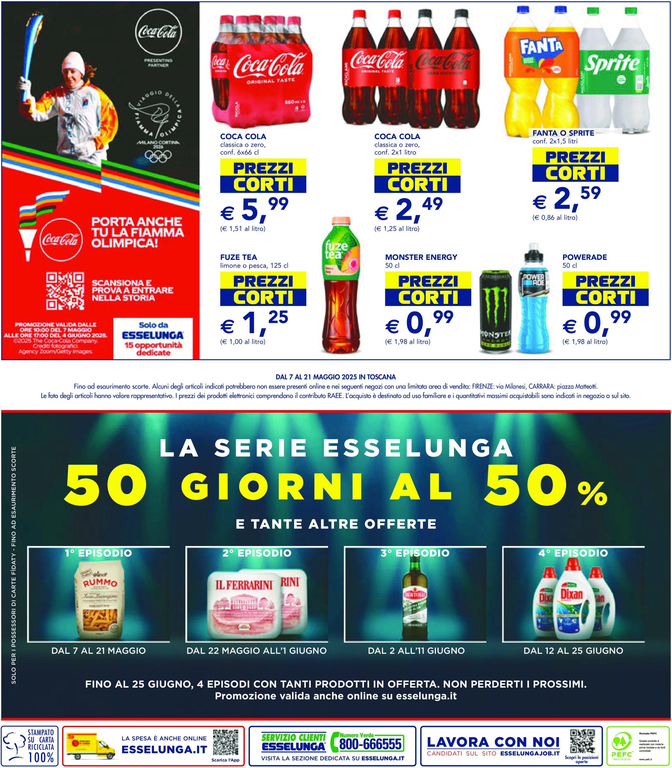 esselunga - Volantino Esselunga - 50 giorni al 50% 1° Episodio valido dal 07/05 al 21/05 - page: 26