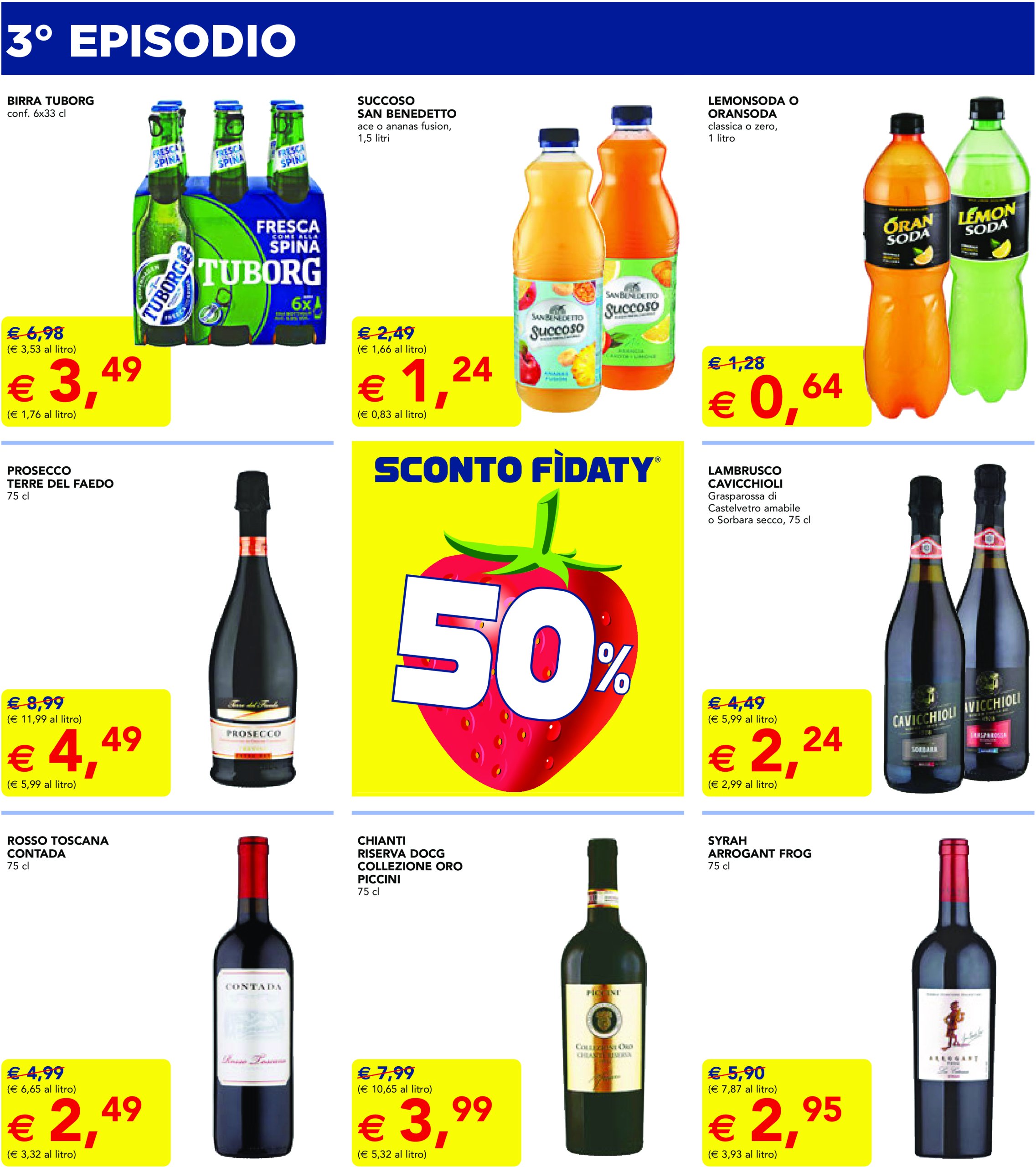 esselunga - Volantino Esselunga - 50 giorni al 50% 3° Episodio valido dal 02/06 al 11/06 - page: 5