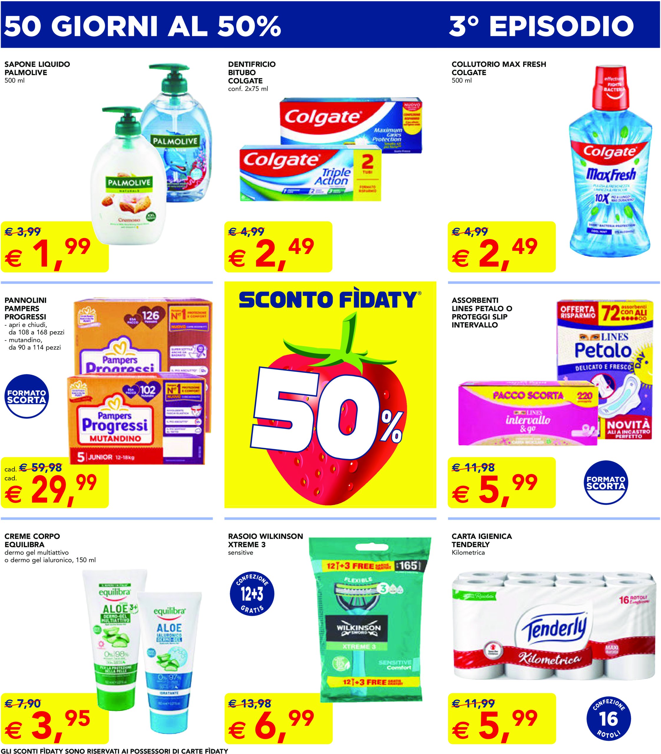 esselunga - Volantino Esselunga - 50 giorni al 50% 3° Episodio valido dal 02/06 al 11/06 - page: 8