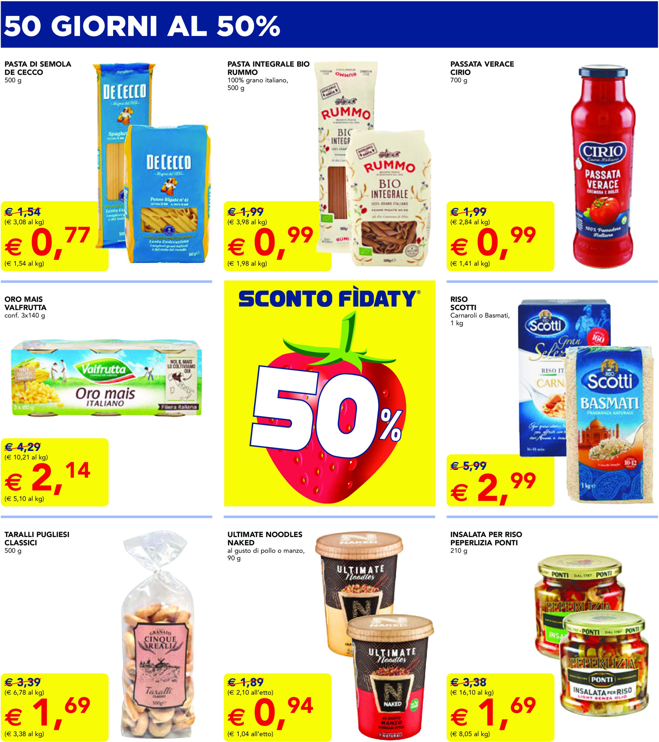 esselunga - Volantino Esselunga - 50 giorni al 50% valido dal 12/06 al 25/06 - page: 4