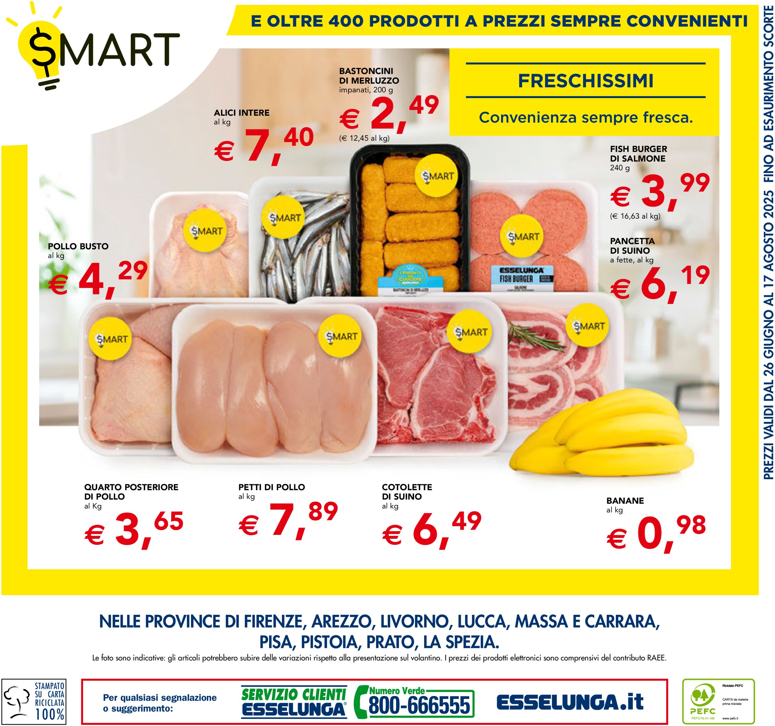 esselunga - Volantino Esselunga - Smart valido dal 26/06 al 17/08 - page: 8