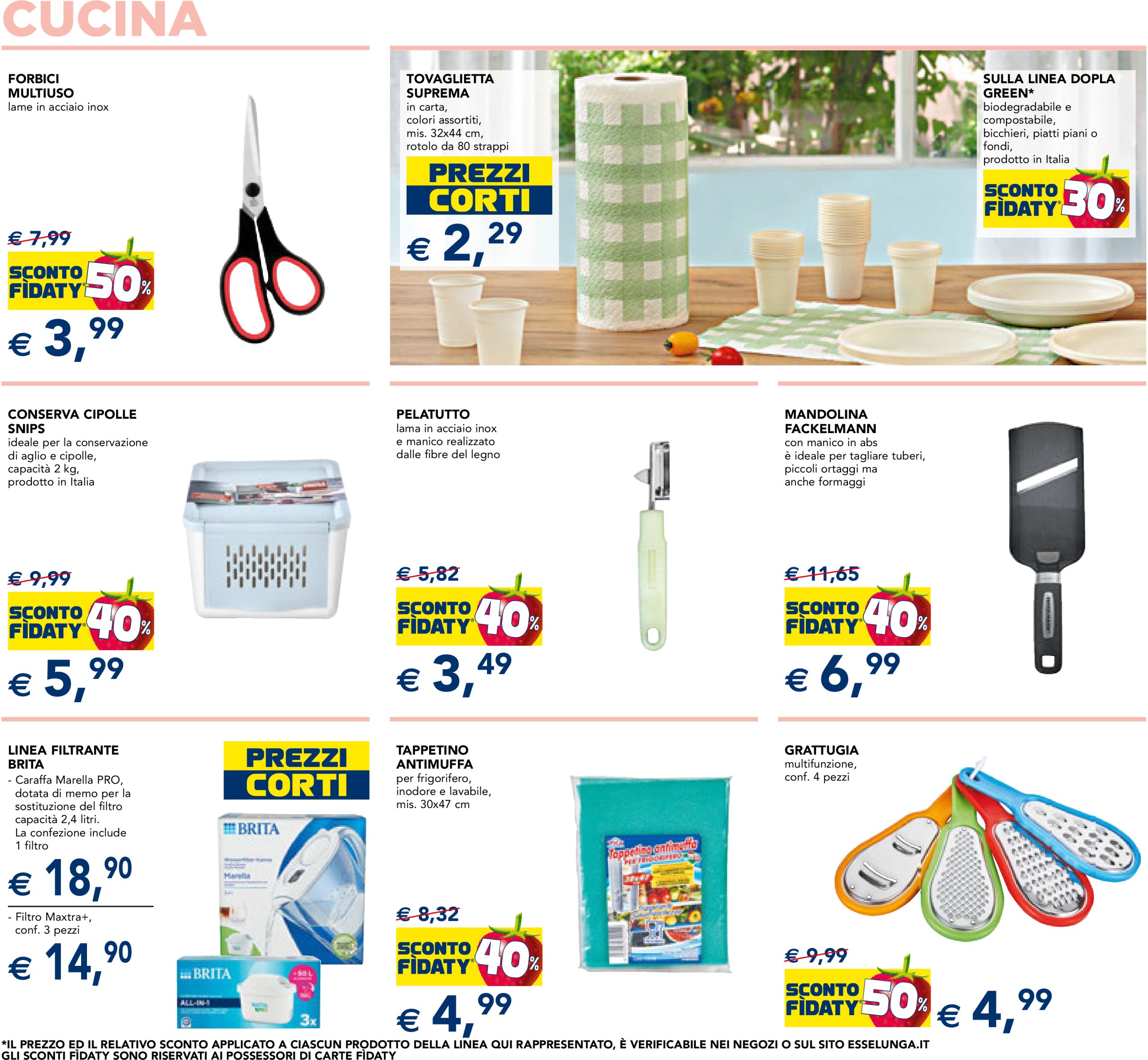 esselunga - Volantino Esselunga - Speciale Casa valido dal 26/06 al 06/07 - page: 7