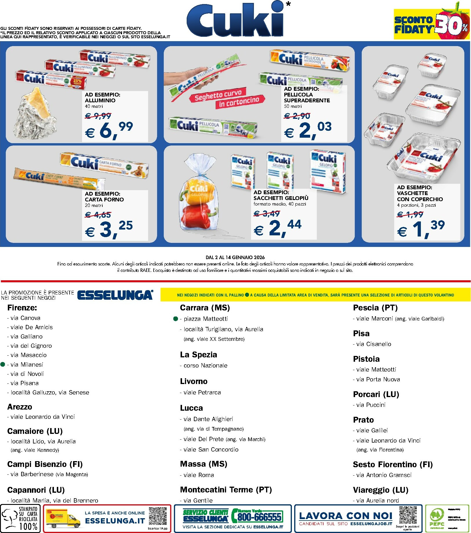 esselunga - Volantino Esselunga - 30/40/50% valido dal 02/01 al 14/01 - page: 24