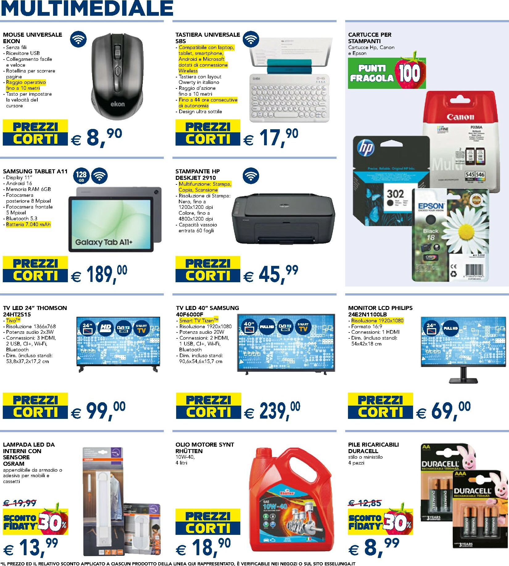 esselunga - Volantino Esselunga - Speciale cancelleria e multimediale valido dal 07/01 al 18/01 - page: 7