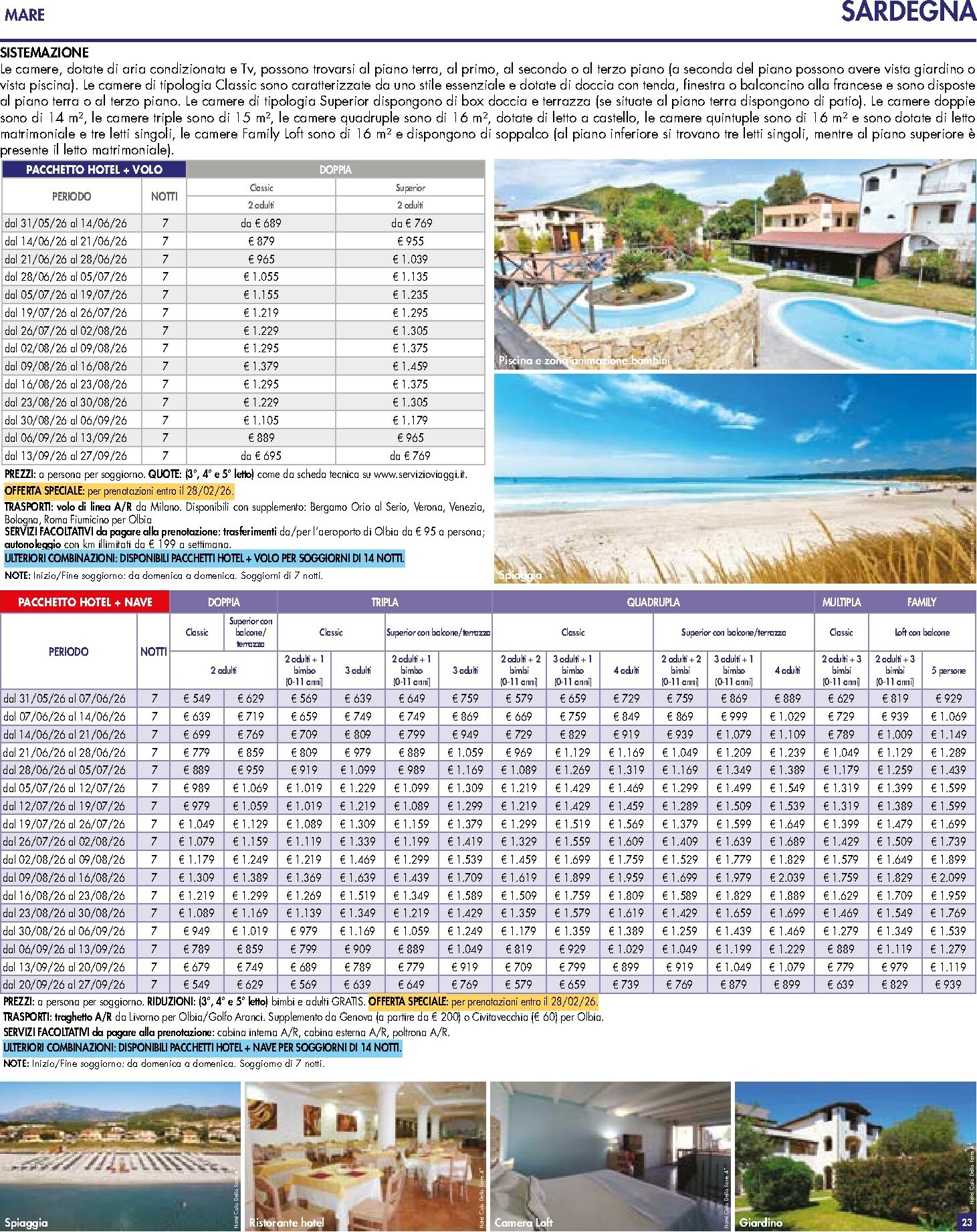 esselunga - Volantino Esselunga - Servizio Viaggi valido dal 28/01 al 31/03 - page: 23