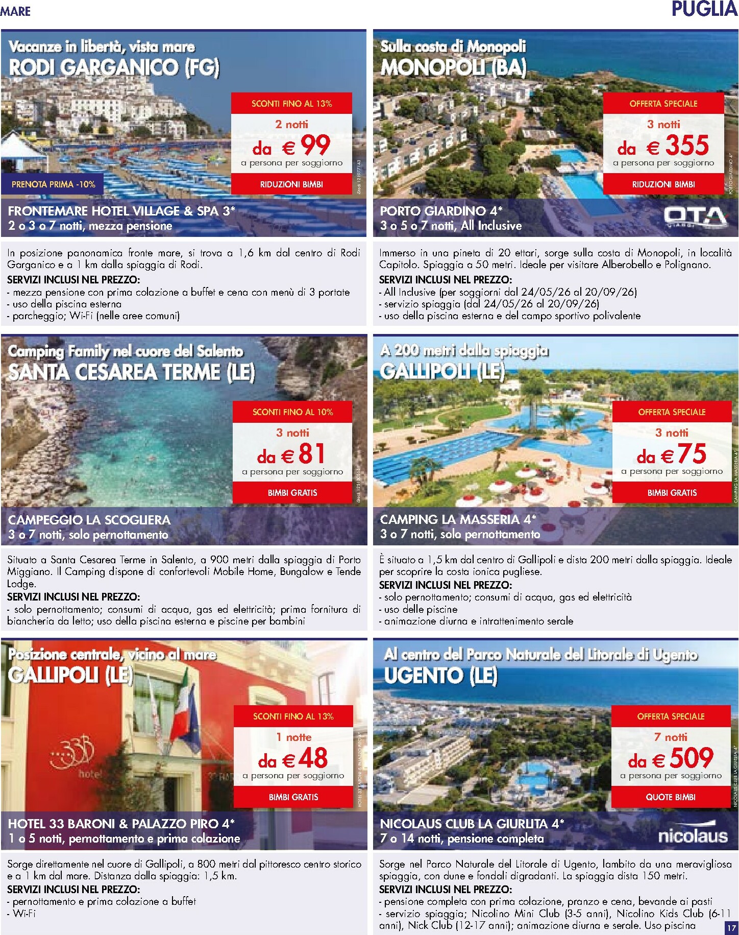 esselunga - Volantino Esselunga - Servizio Viaggi valido dal 28/01 al 31/03 - page: 17