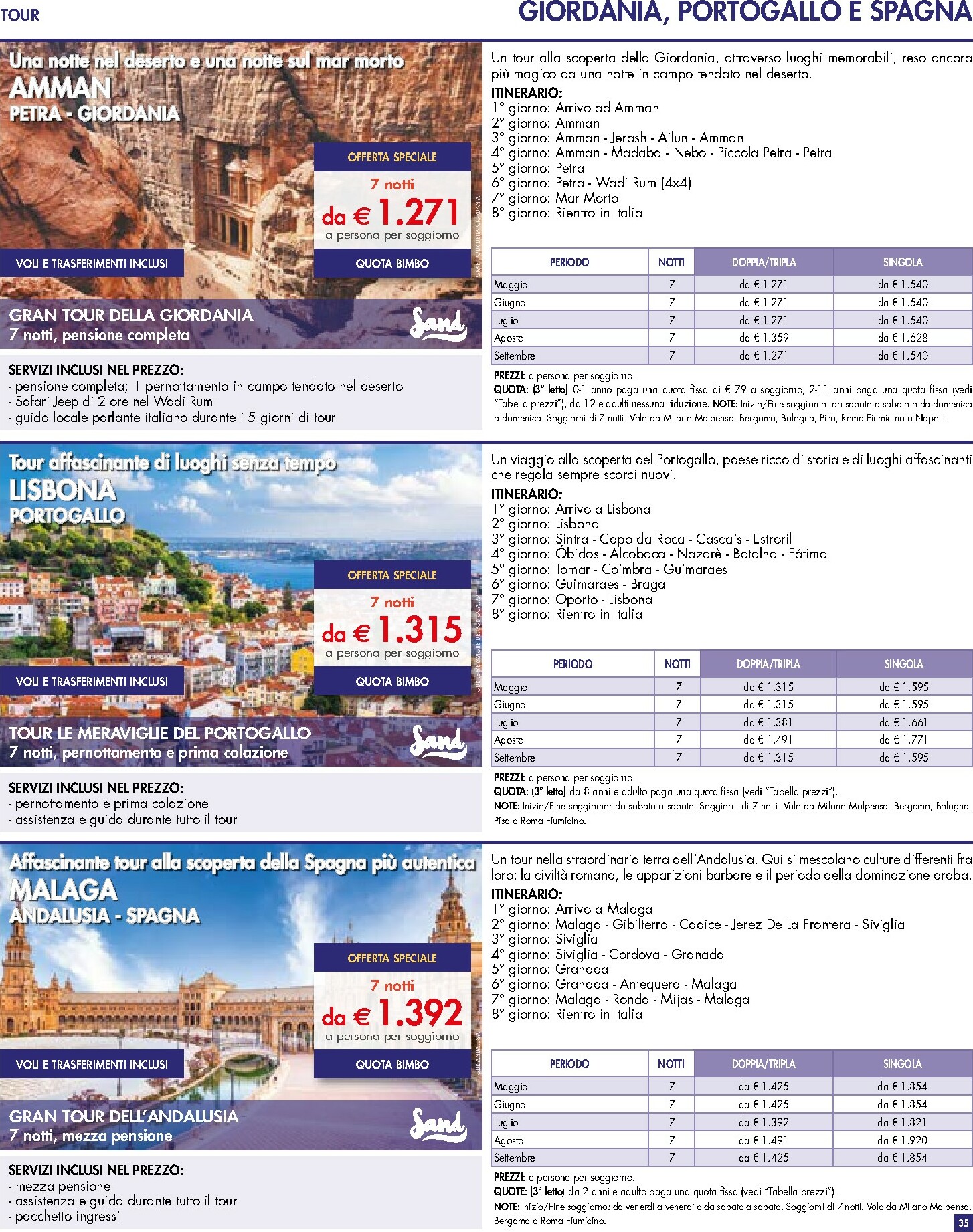 esselunga - Volantino Esselunga - Servizio Viaggi valido dal 28/01 al 31/03 - page: 35