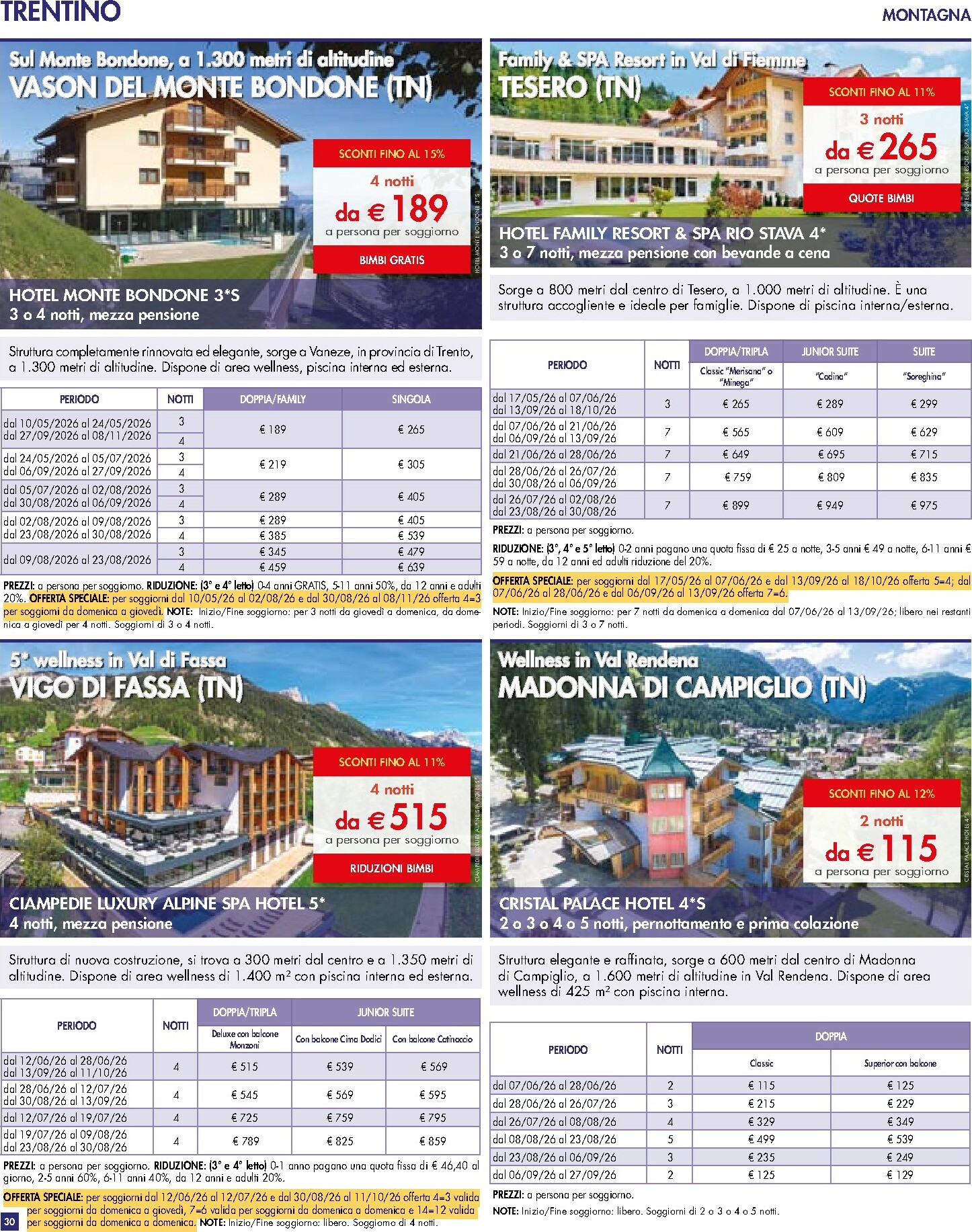 esselunga - Volantino Esselunga - Servizio Viaggi valido dal 28/01 al 31/03 - page: 30