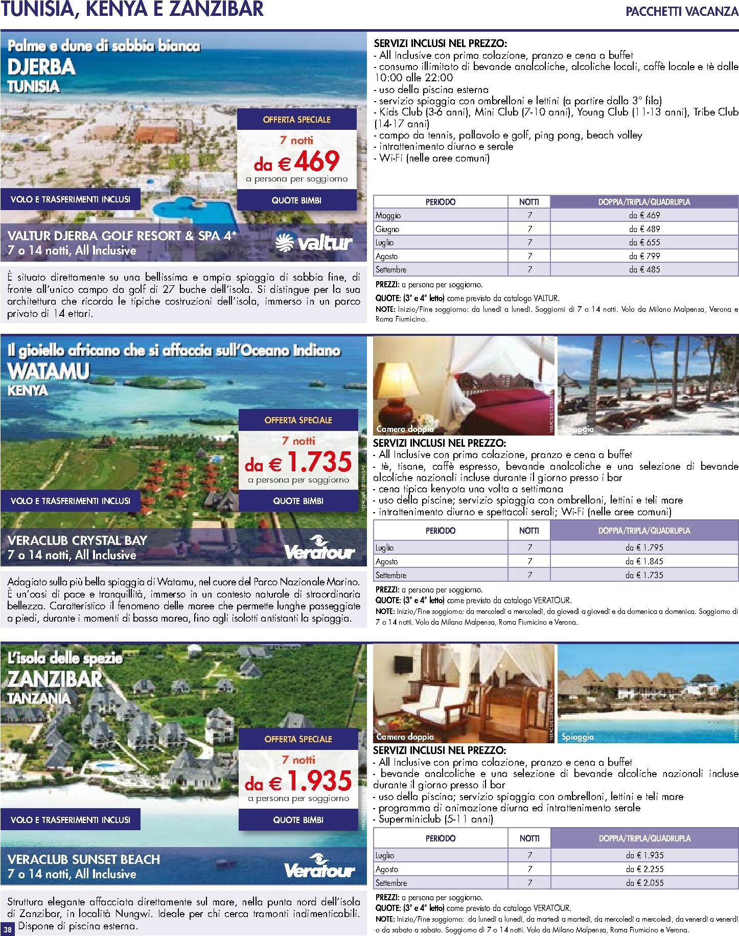 esselunga - Volantino Esselunga - Servizio Viaggi valido dal 28/01 al 31/03 - page: 38