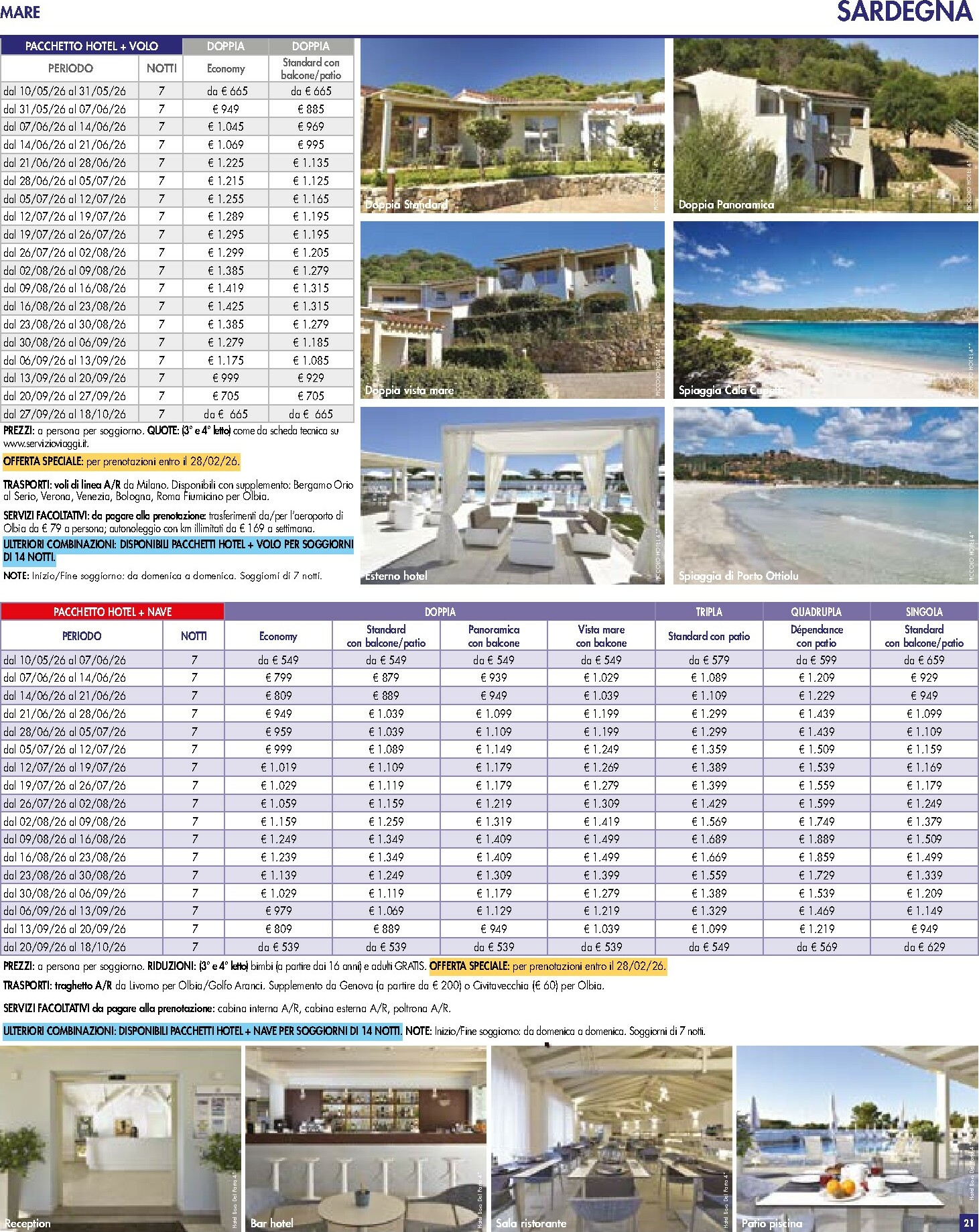 esselunga - Volantino Esselunga - Servizio Viaggi valido dal 28/01 al 31/03 - page: 21