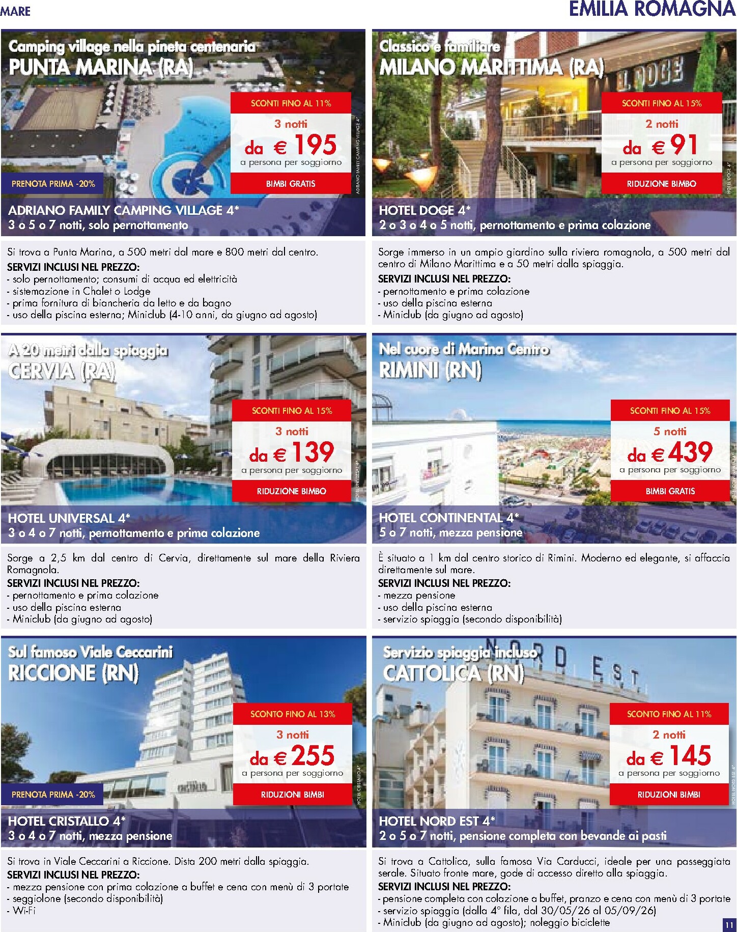 esselunga - Volantino Esselunga - Servizio Viaggi valido dal 28/01 al 31/03 - page: 11