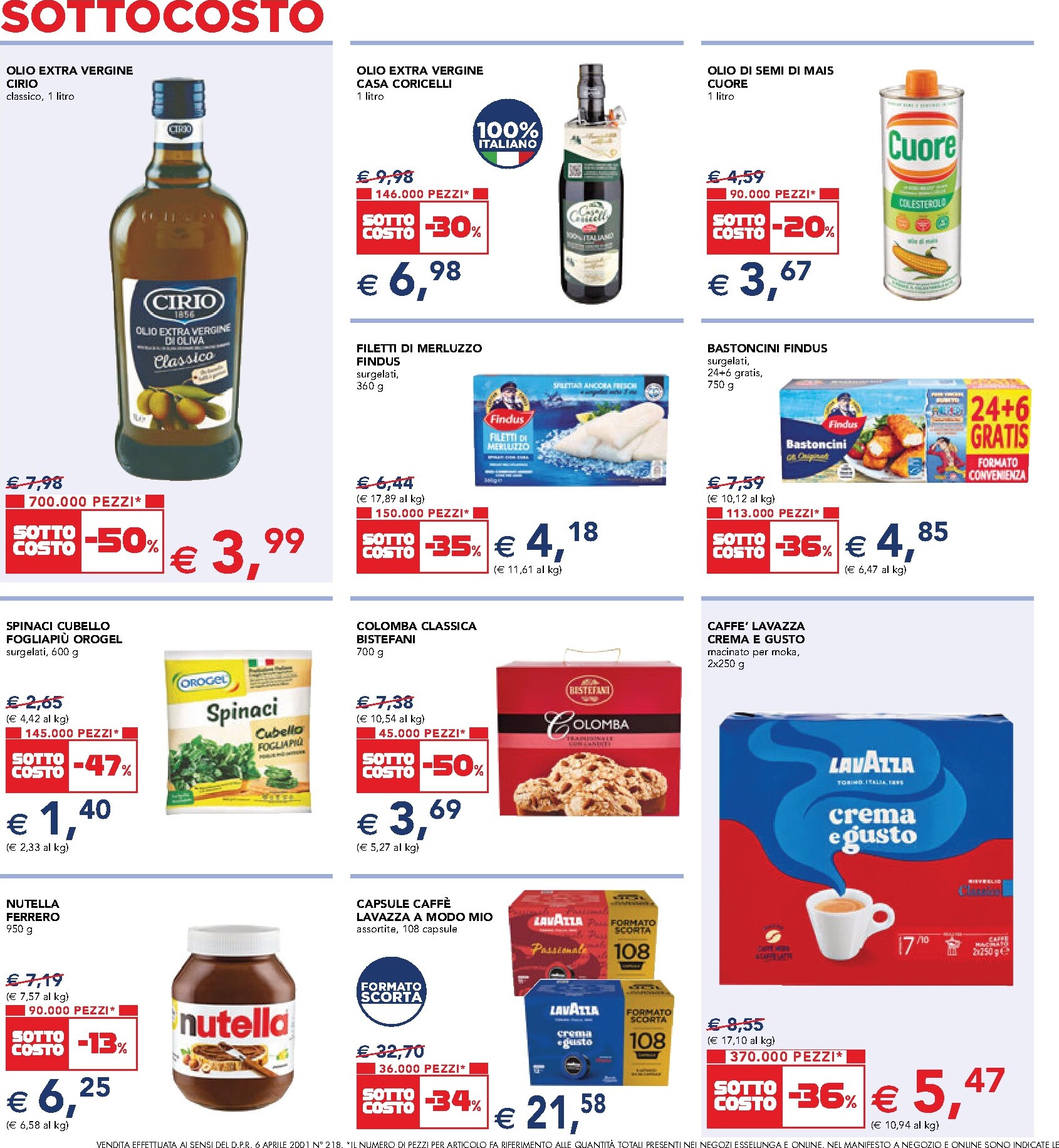 esselunga - Volantino Esselunga - Sottocosto valido dal 12/03/2026 al 21/03/2026 - page: 4