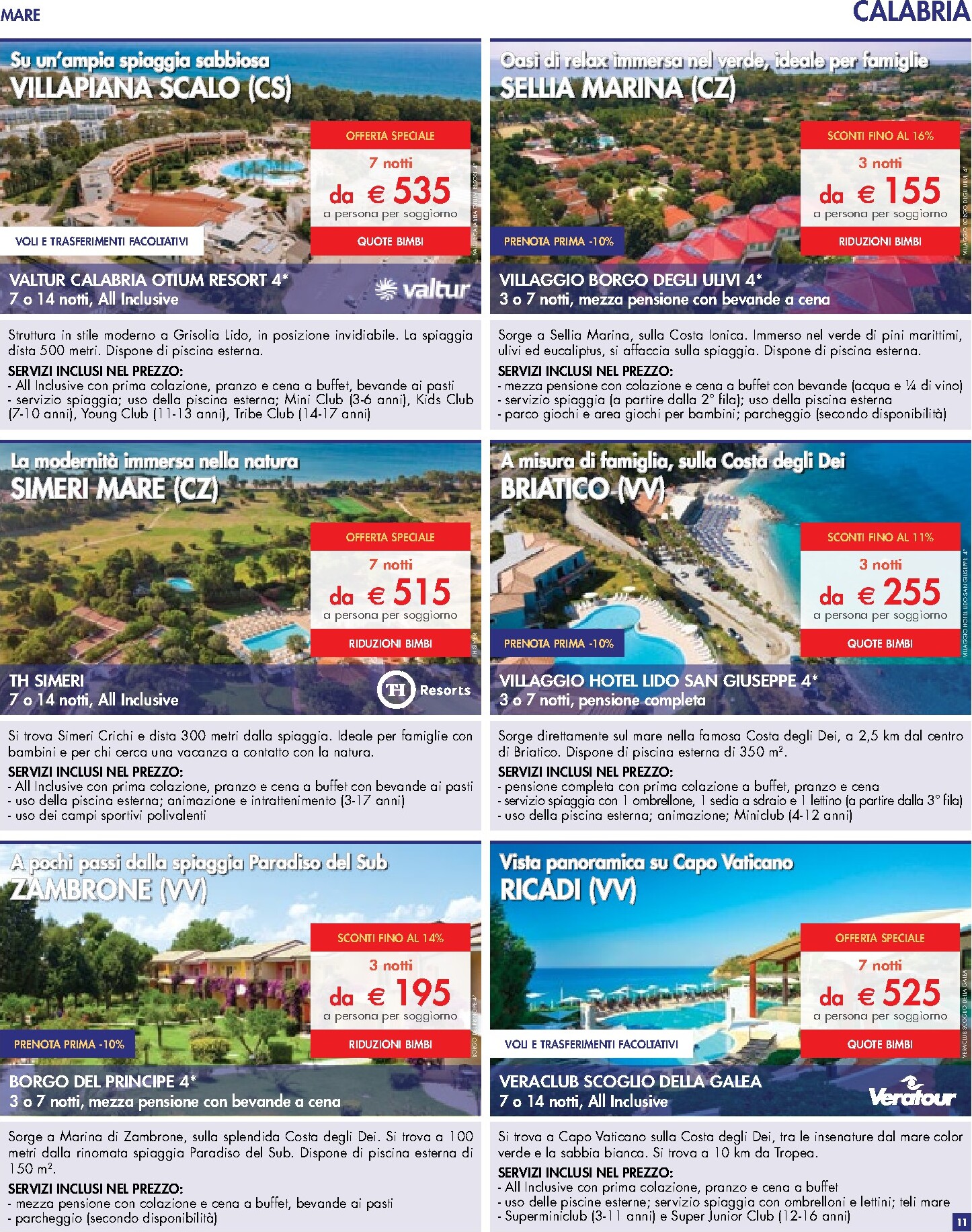 esselunga - Volantino attuale di Esselunga - Servizio Viaggi valido dal domenica 12/04/2026 al mercoledì 30/09/2026 - page: 11