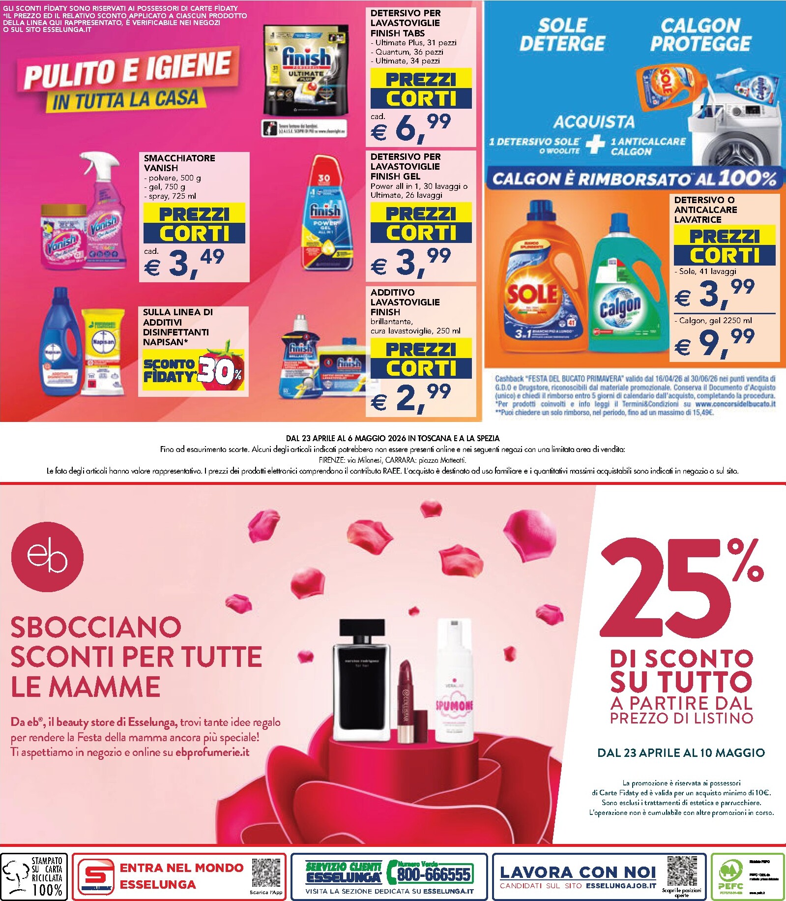 esselunga - Volantino attuale di Esselunga - 30/40/50% valido dal giovedì 23/04/2026 al mercoledì 06/05/2026 - page: 25