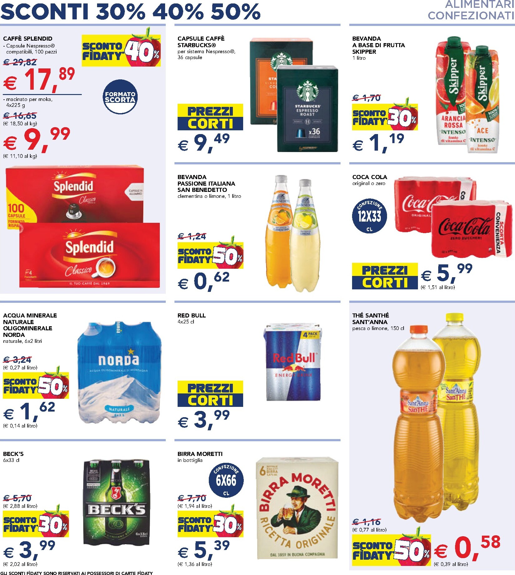 esselunga - Volantino attuale di Esselunga - 30/40/50% valido dal giovedì 23/04/2026 al mercoledì 06/05/2026 - page: 8