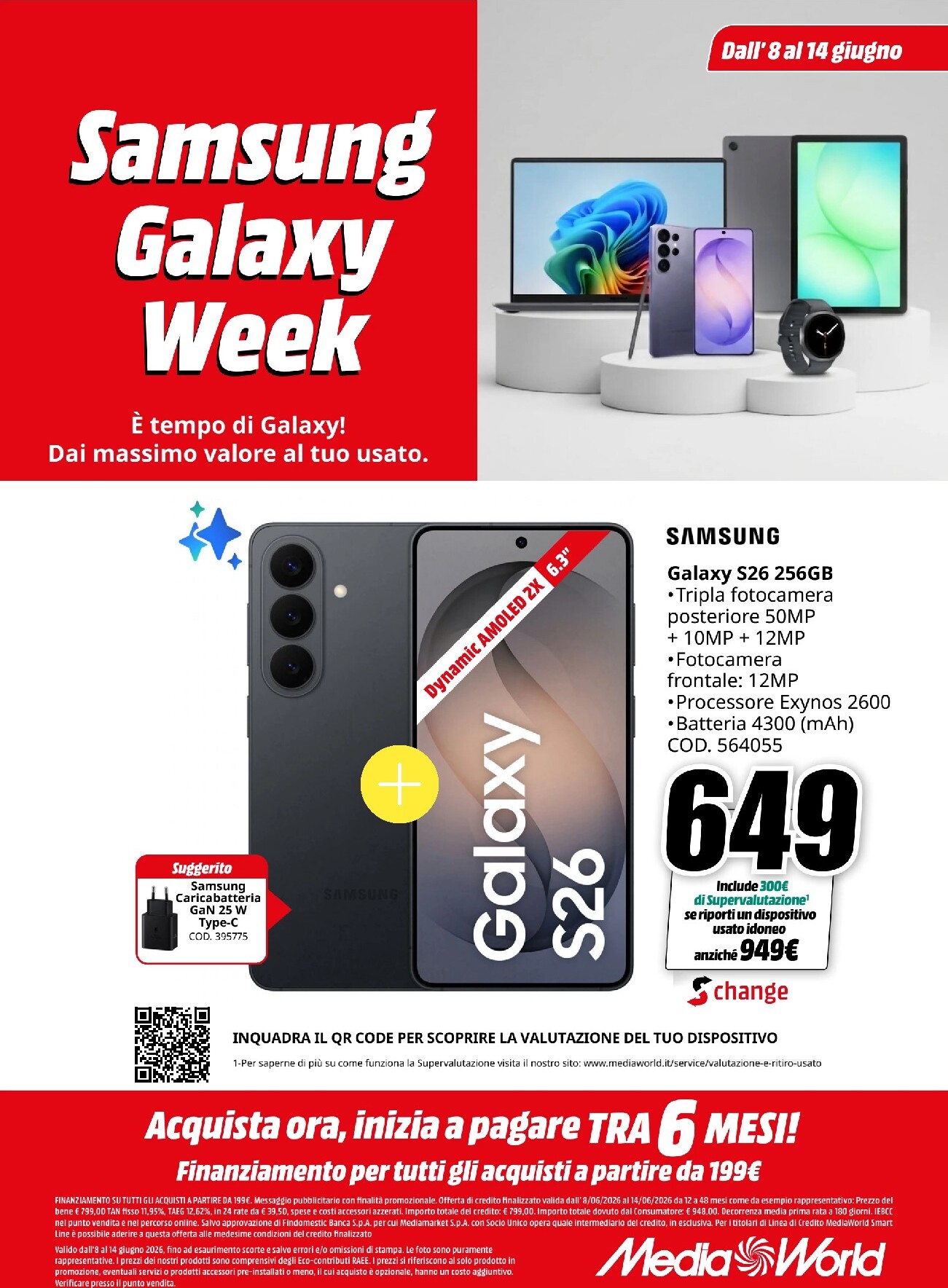 mediaworld - Volantino attuale di Mediaworld - Galaxy Week valido dal lunedì 08/06/2026 al domenica 14/06/2026 - page: 7