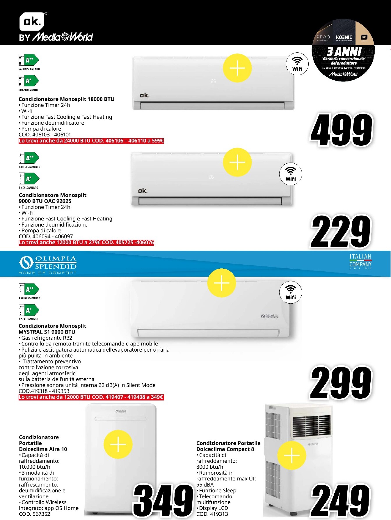 mediaworld - Volantino attuale di Mediaworld - Il Clima Che Cercavi valido dal martedì 09/06/2026 al domenica 21/06/2026 - page: 4
