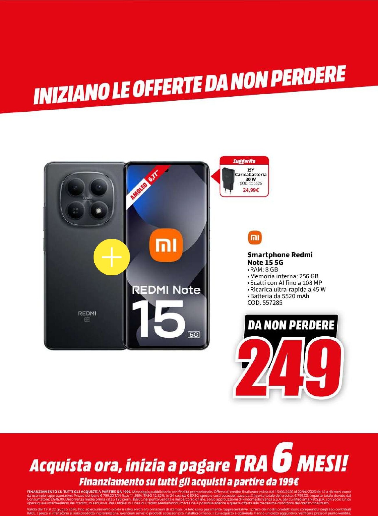 mediaworld - Volantino attuale di Mediaworld - Red Price valido dal lunedì 15/06/2026 al lunedì 22/06/2026 - page: 6