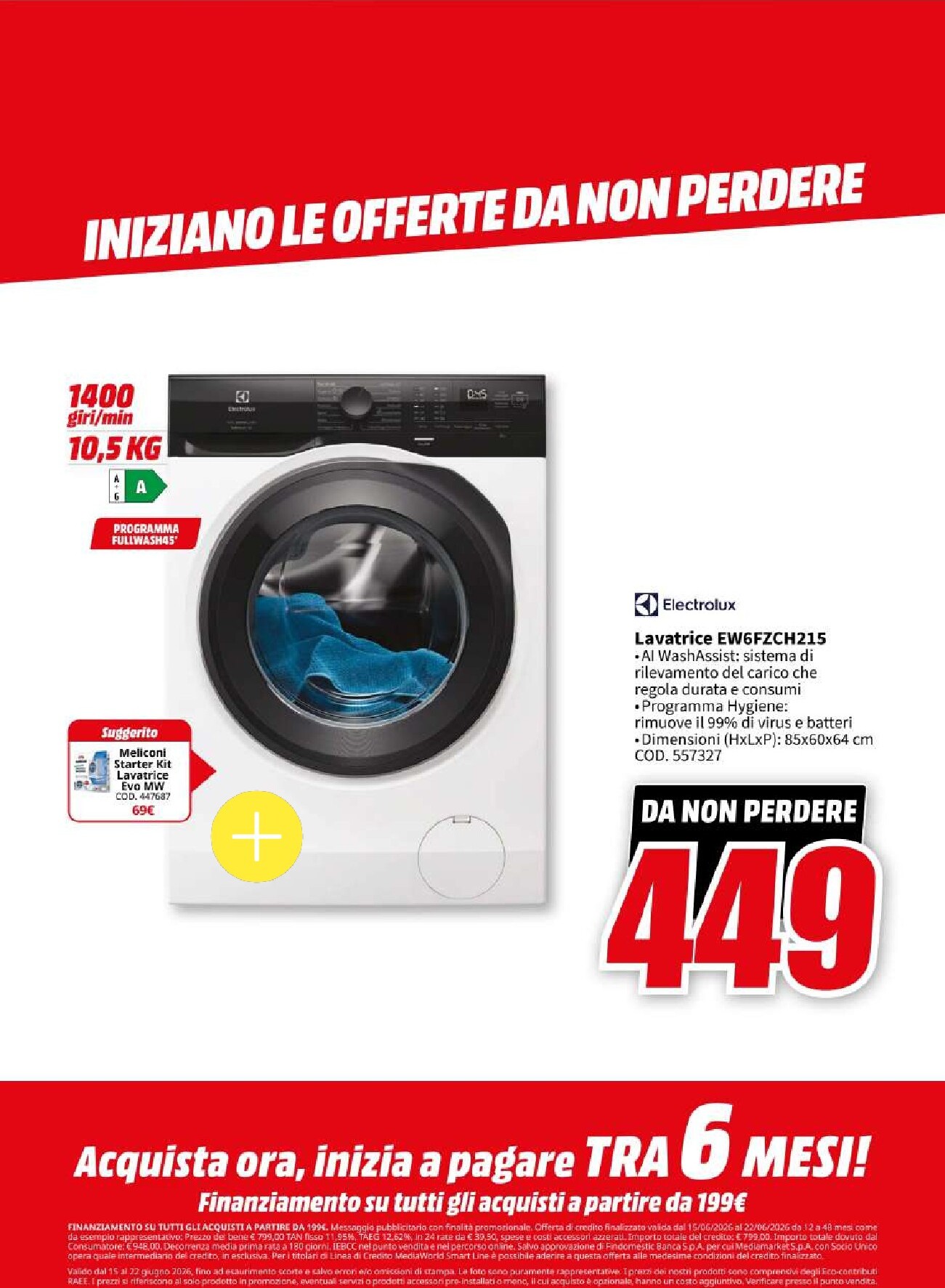 mediaworld - Volantino attuale di Mediaworld - Red Price valido dal lunedì 15/06/2026 al lunedì 22/06/2026 - page: 62