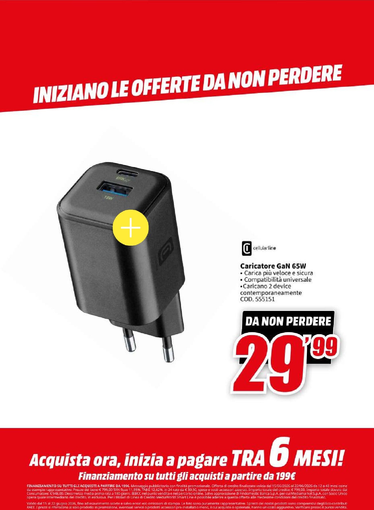 mediaworld - Volantino attuale di Mediaworld - Red Price valido dal lunedì 15/06/2026 al lunedì 22/06/2026 - page: 26