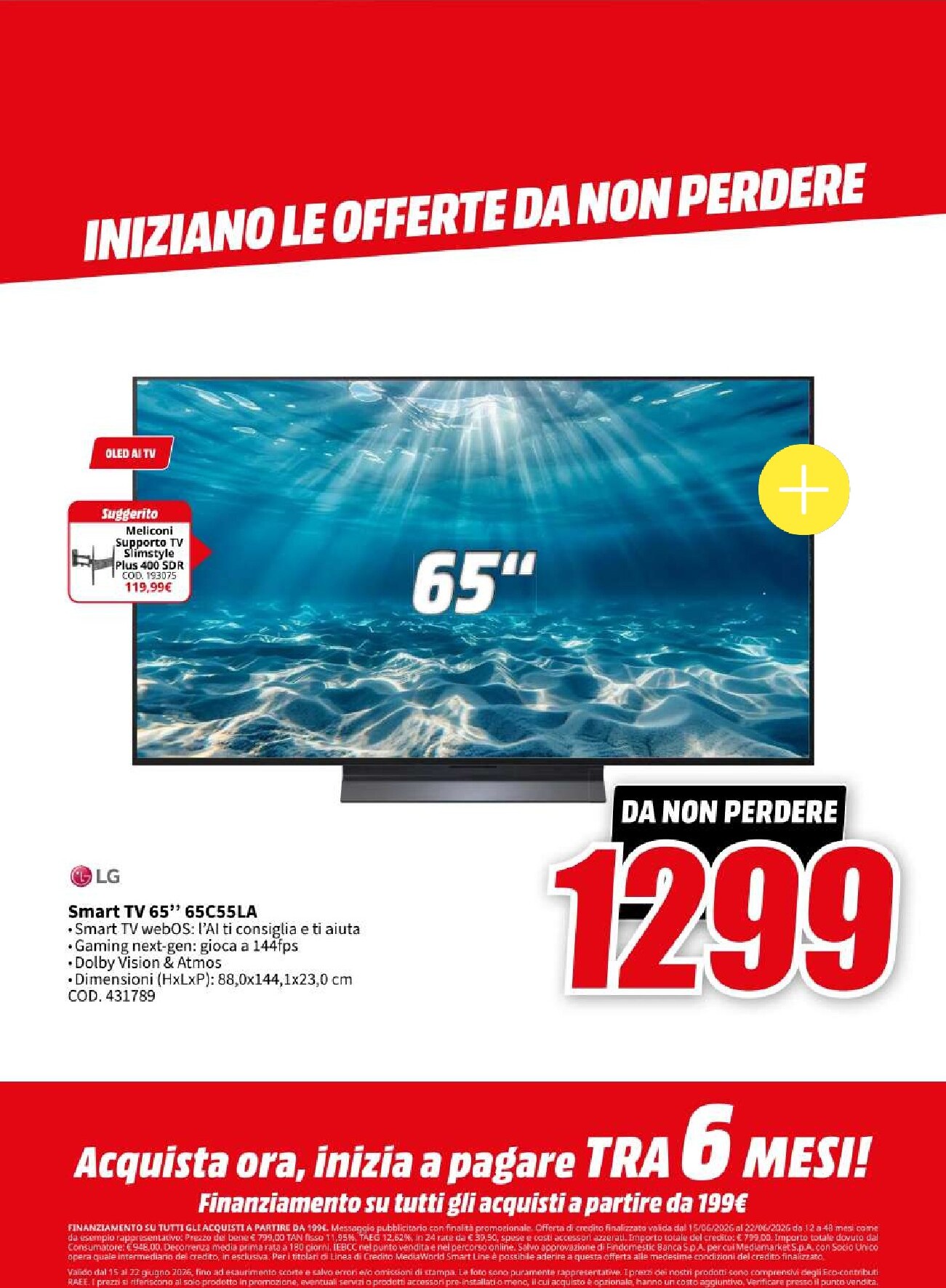 mediaworld - Volantino attuale di Mediaworld - Red Price valido dal lunedì 15/06/2026 al lunedì 22/06/2026 - page: 36