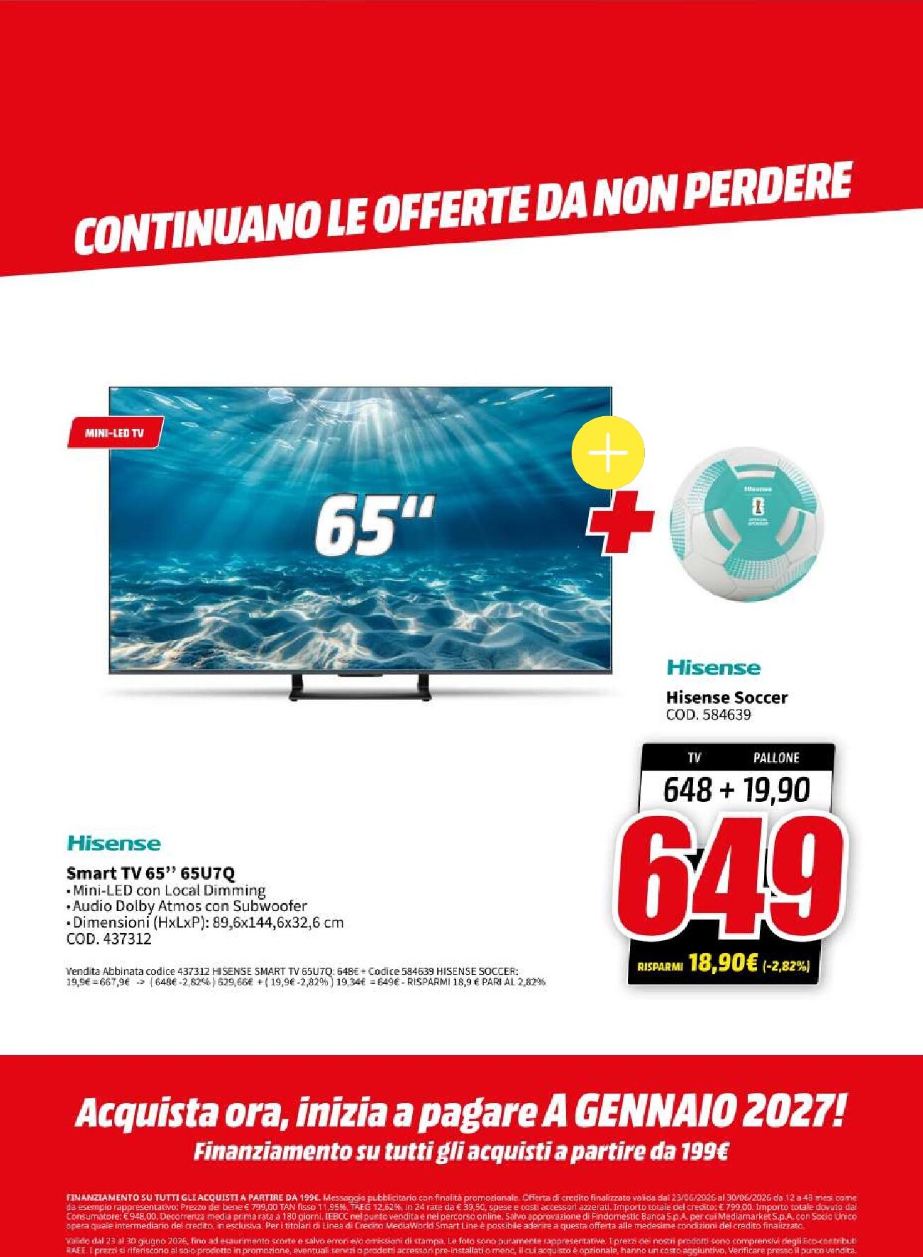 mediaworld - Volantino attuale di Mediaworld valido dal martedì 23/06/2026 al martedì 30/06/2026 - page: 51