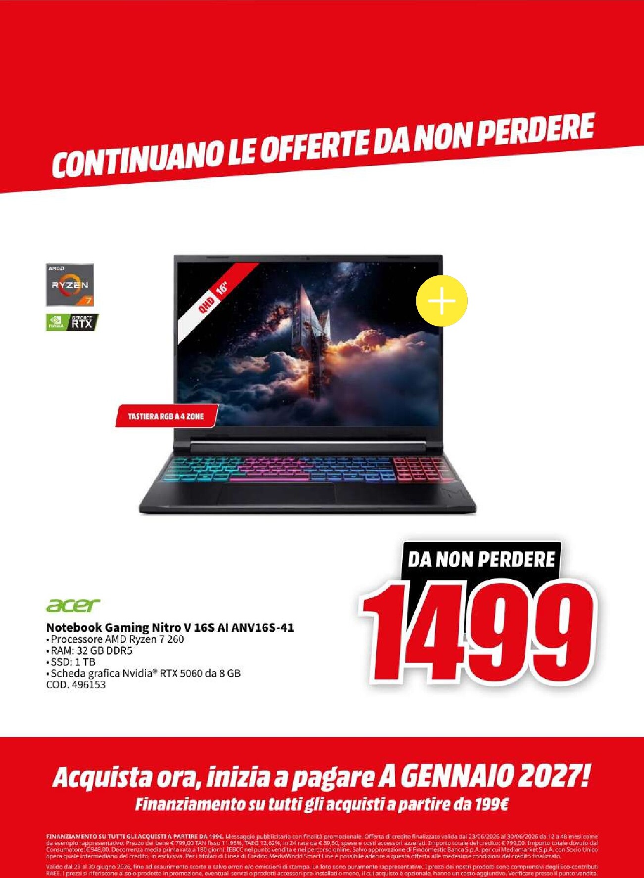 mediaworld - Volantino attuale di Mediaworld valido dal martedì 23/06/2026 al martedì 30/06/2026 - page: 14