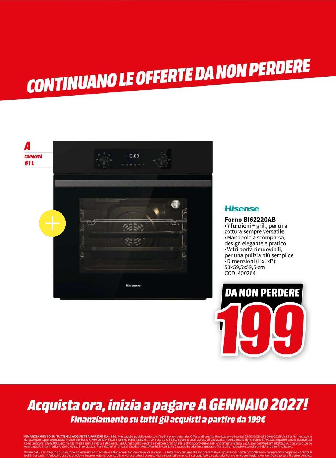 mediaworld - Volantino attuale di Mediaworld valido dal martedì 23/06/2026 al martedì 30/06/2026 - page: 61
