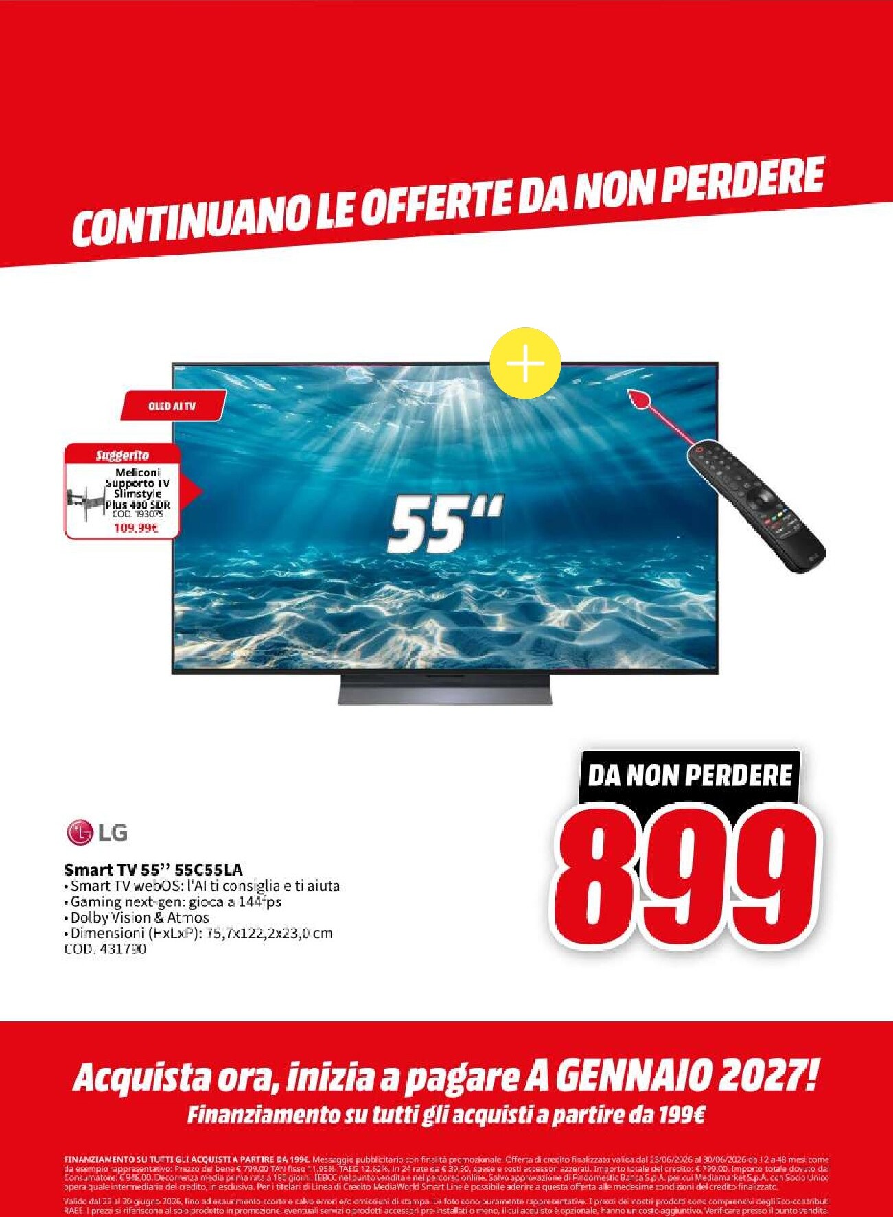 mediaworld - Volantino attuale di Mediaworld valido dal martedì 23/06/2026 al martedì 30/06/2026 - page: 39