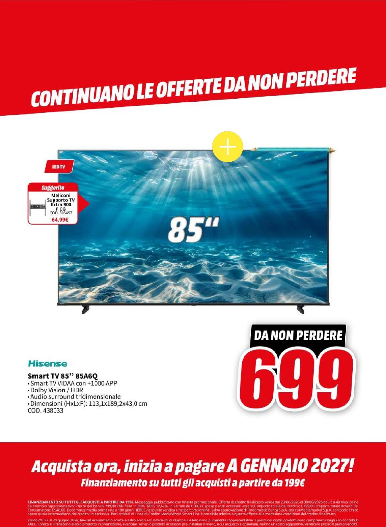 mediaworld - Volantino attuale di Mediaworld valido dal martedì 23/06/2026 al martedì 30/06/2026 - page: 45