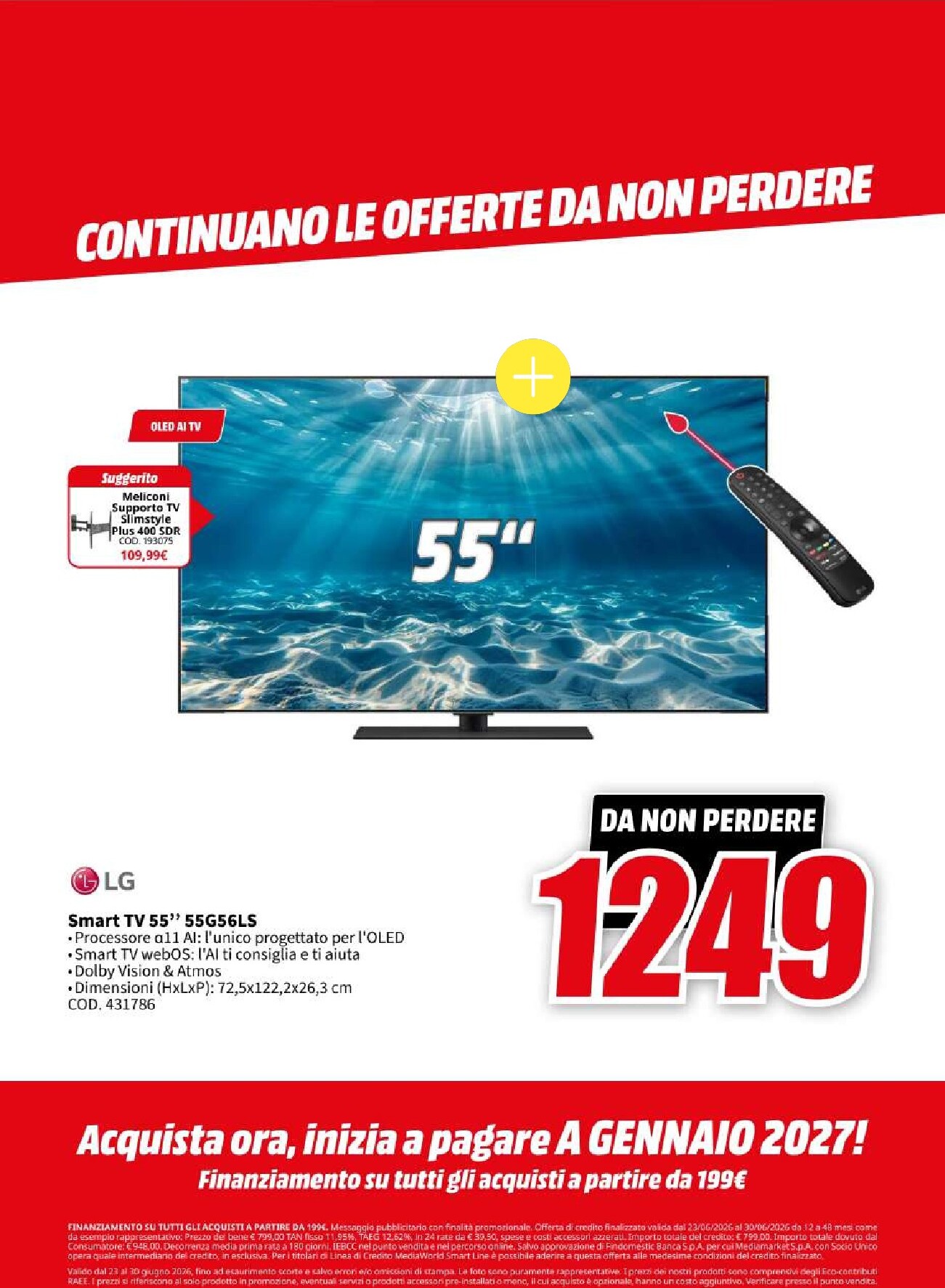 mediaworld - Volantino attuale di Mediaworld valido dal martedì 23/06/2026 al martedì 30/06/2026 - page: 40