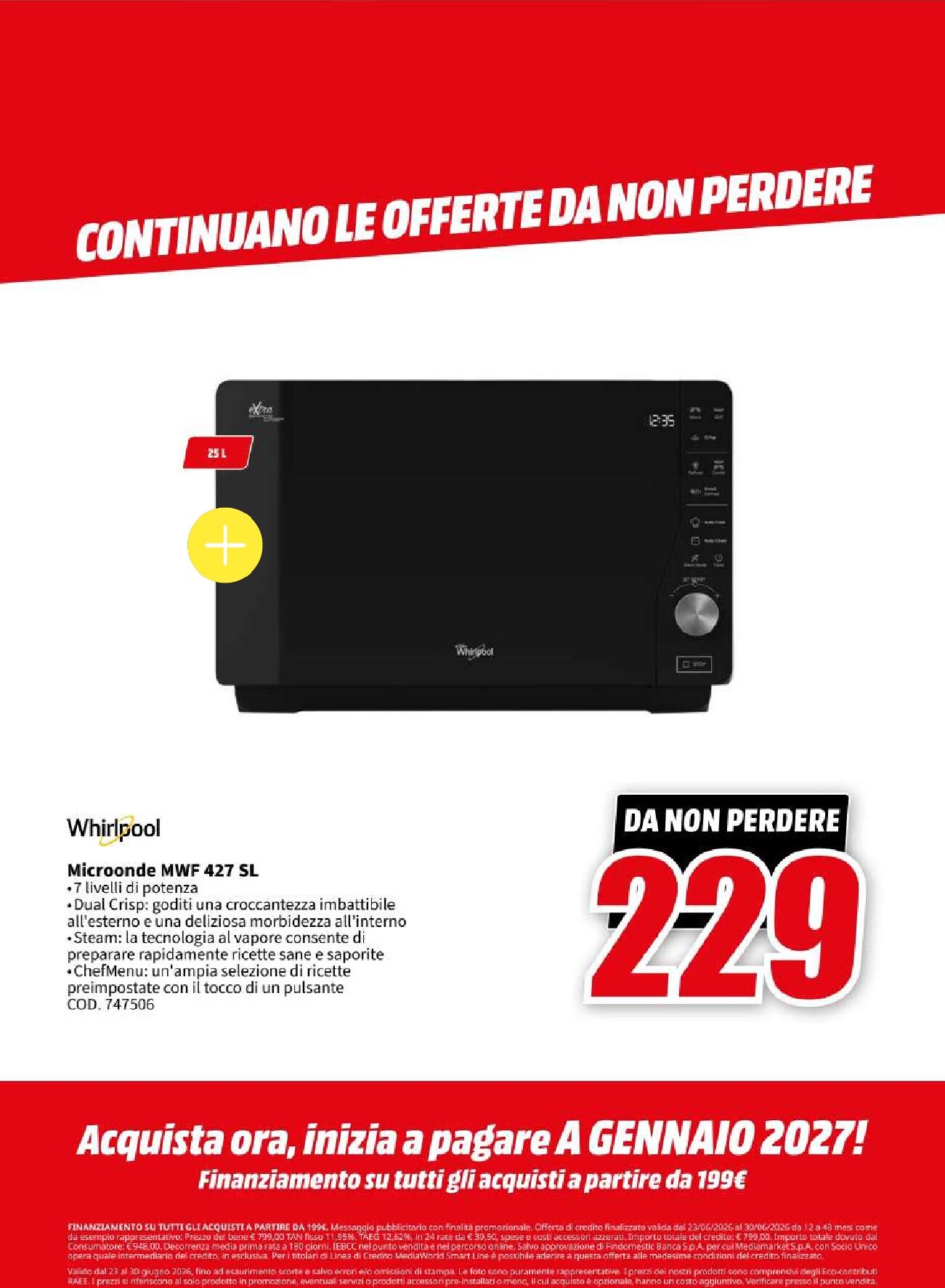 mediaworld - Volantino attuale di Mediaworld valido dal martedì 23/06/2026 al martedì 30/06/2026 - page: 63