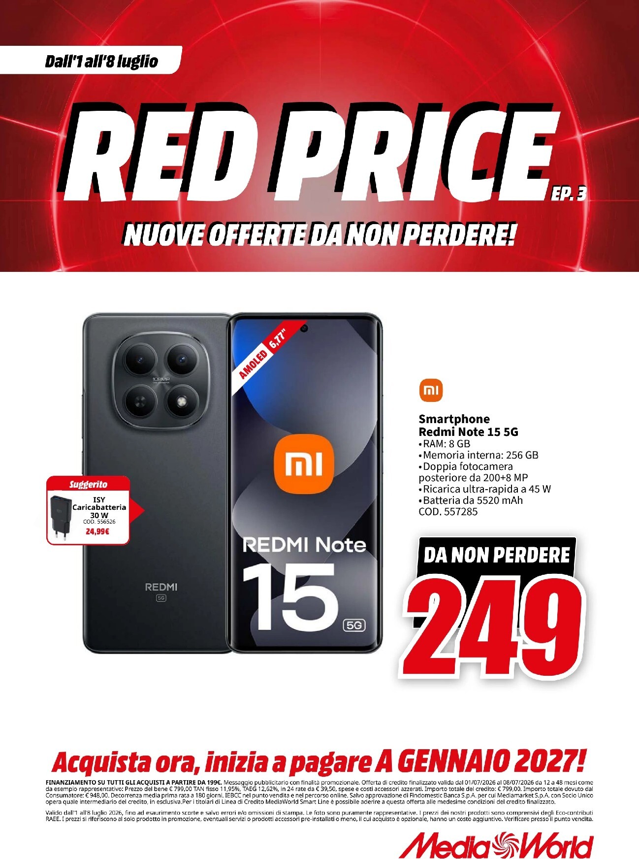 mediaworld - Volantino attuale di Mediaworld valido dal mercoledì 01/07/2026 al mercoledì 08/07/2026 - page: 25