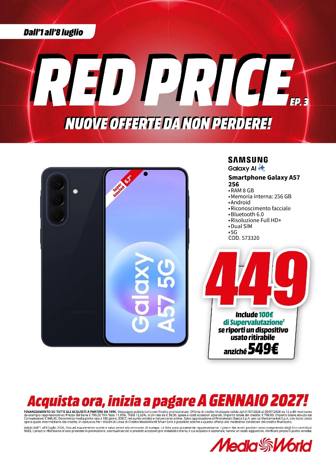 mediaworld - Volantino attuale di Mediaworld valido dal mercoledì 01/07/2026 al mercoledì 08/07/2026 - page: 27