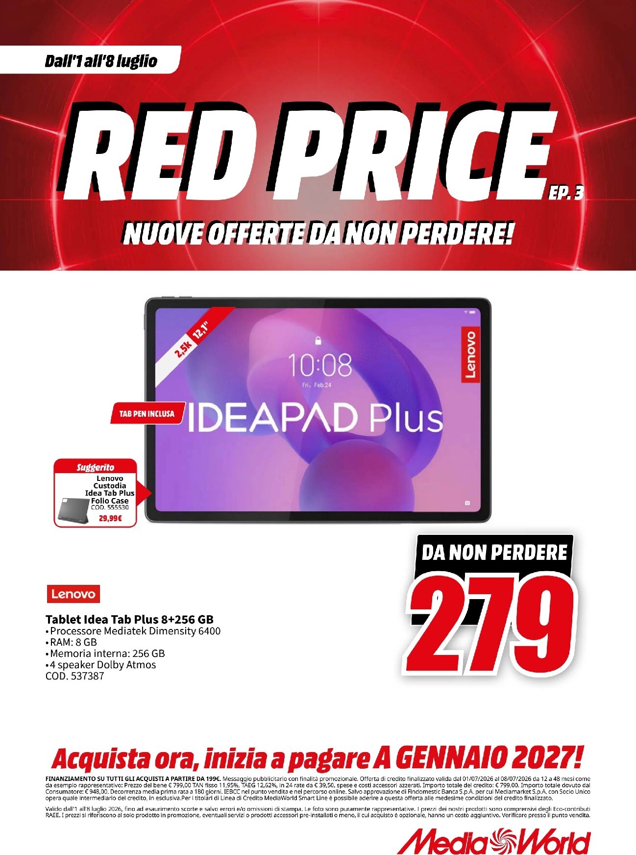mediaworld - Volantino attuale di Mediaworld valido dal mercoledì 01/07/2026 al mercoledì 08/07/2026 - page: 20